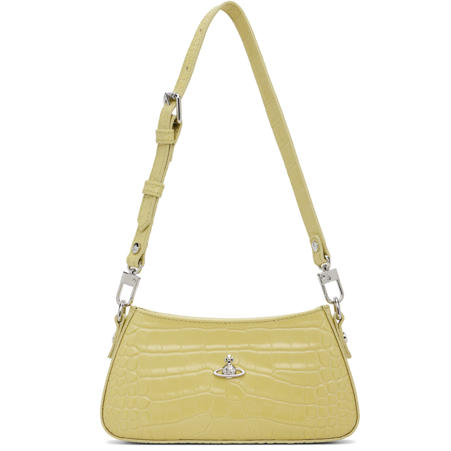 Vivienne Westwood Green Tasha Shoulder Phone Bag