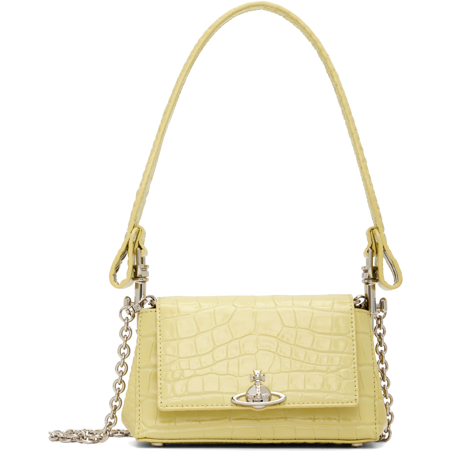 Vivienne Westwood Green Hazel Small Hand Bag