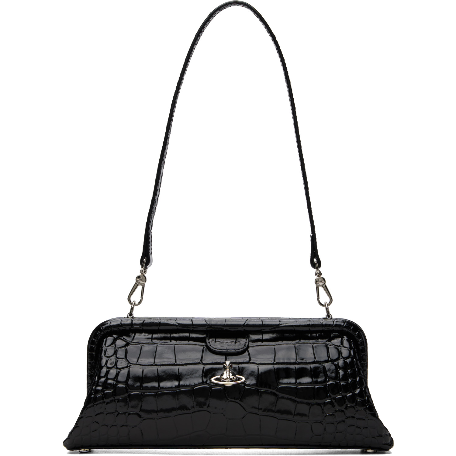 Vivienne Westwood Black Jane Frame Purse