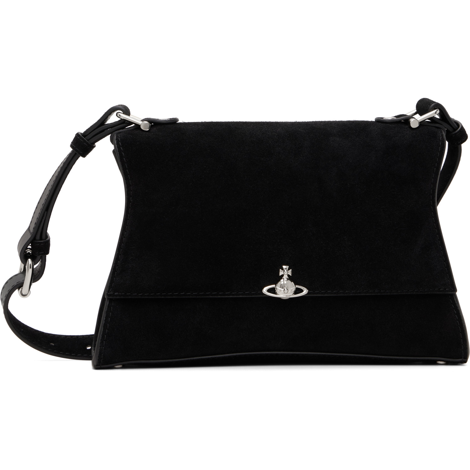 Vivienne Westwood Black Bianca Small Shoulder Bag