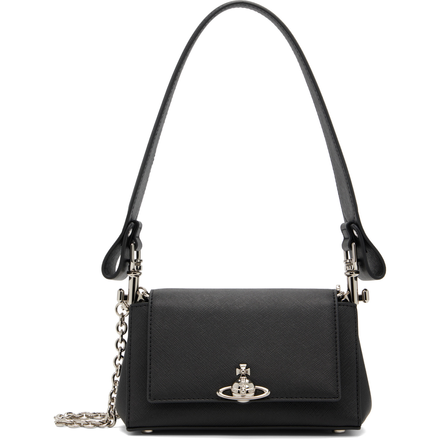 Vivienne Westwood Black Hazel Small Hand Bag