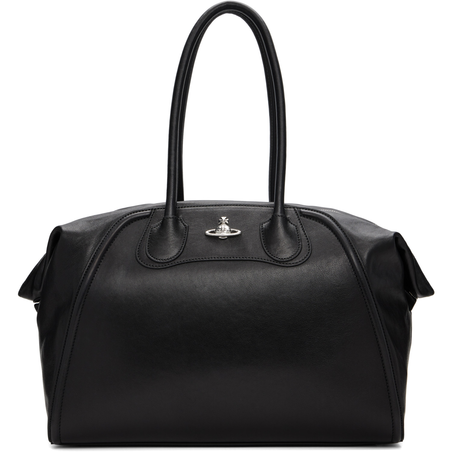 Vivienne Westwood Black Shirley Holdall Tote
