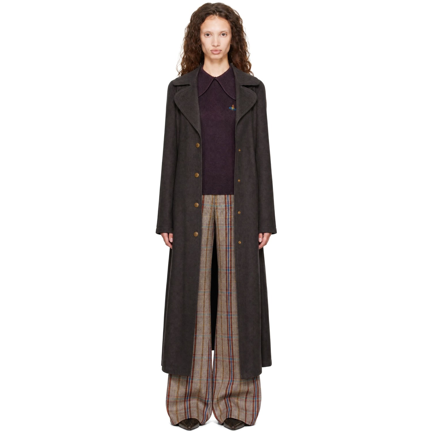Vivienne Westwood Gray Liska Coat
