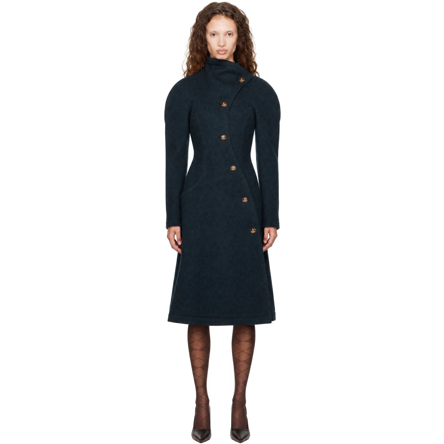 Vivienne Westwood Navy Breeze Coat