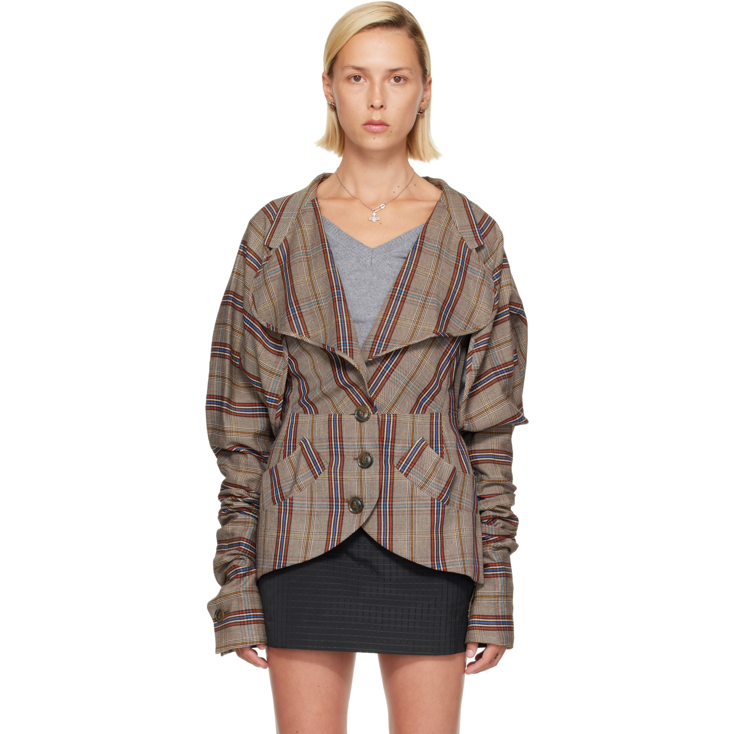 Vivienne Westwood Taupe Appetizer Blazer