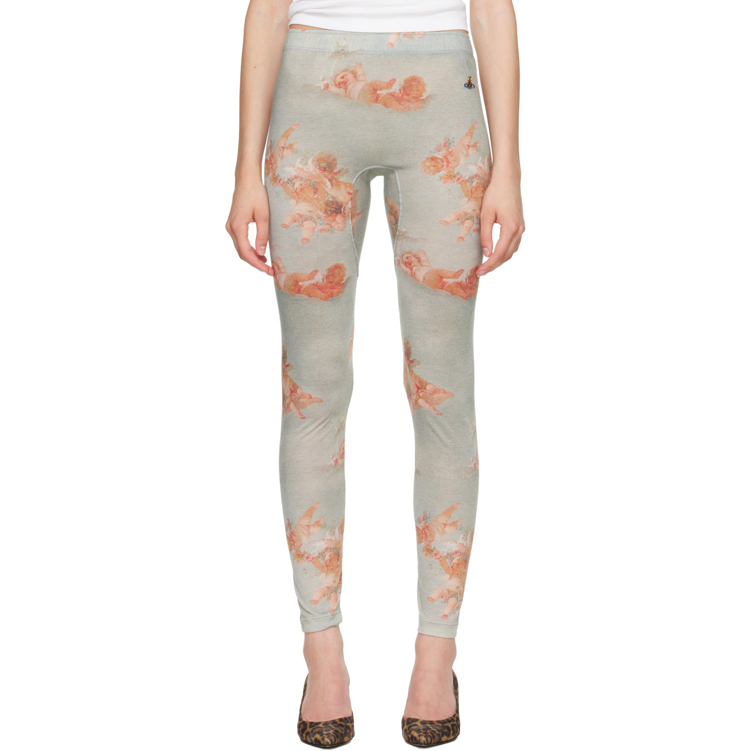 Vivienne Westwood Green Jersey Leggings