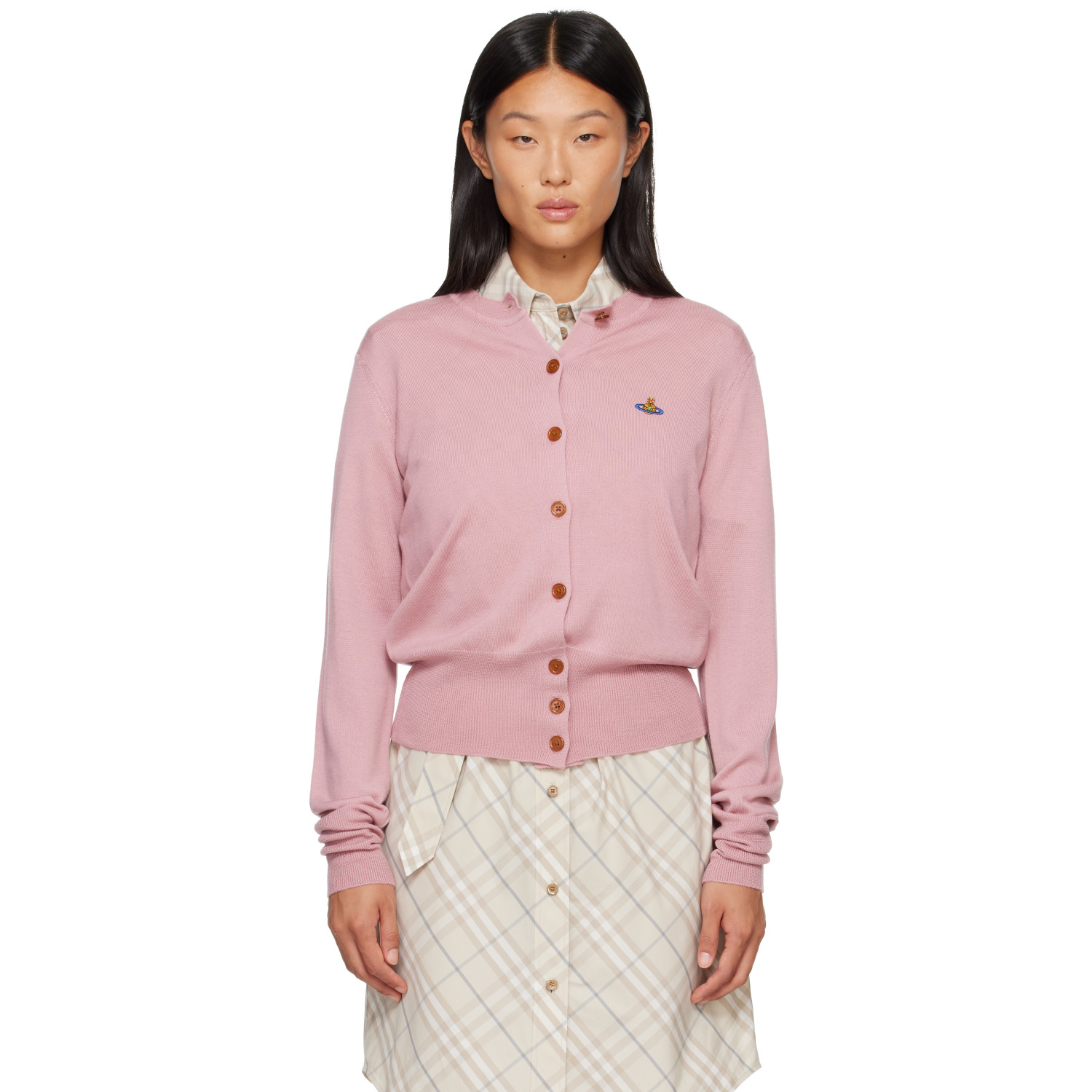 Vivienne Westwood Pink Bea Cardigan
