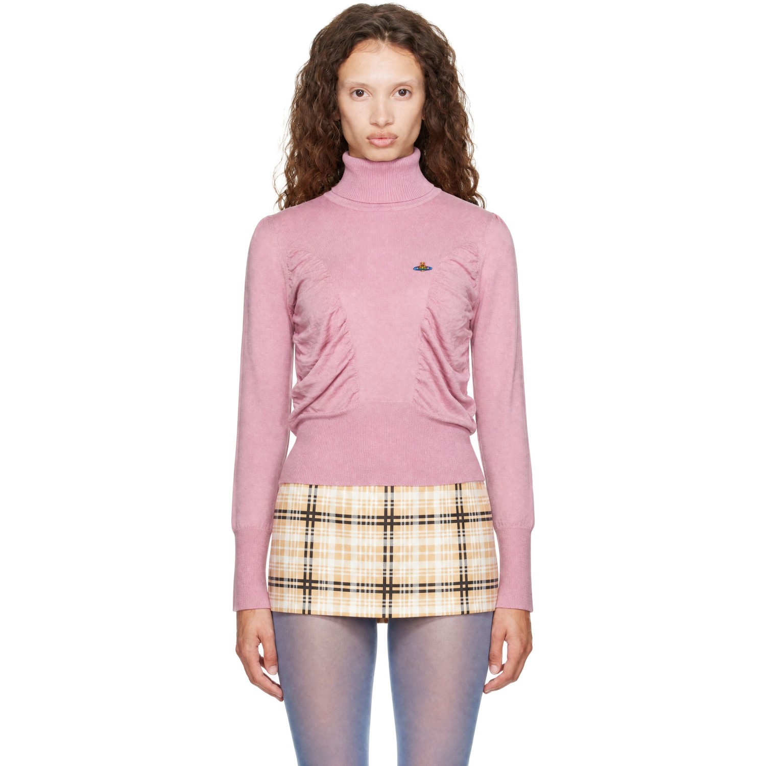 Vivienne Westwood Pink Pamela Turtleneck