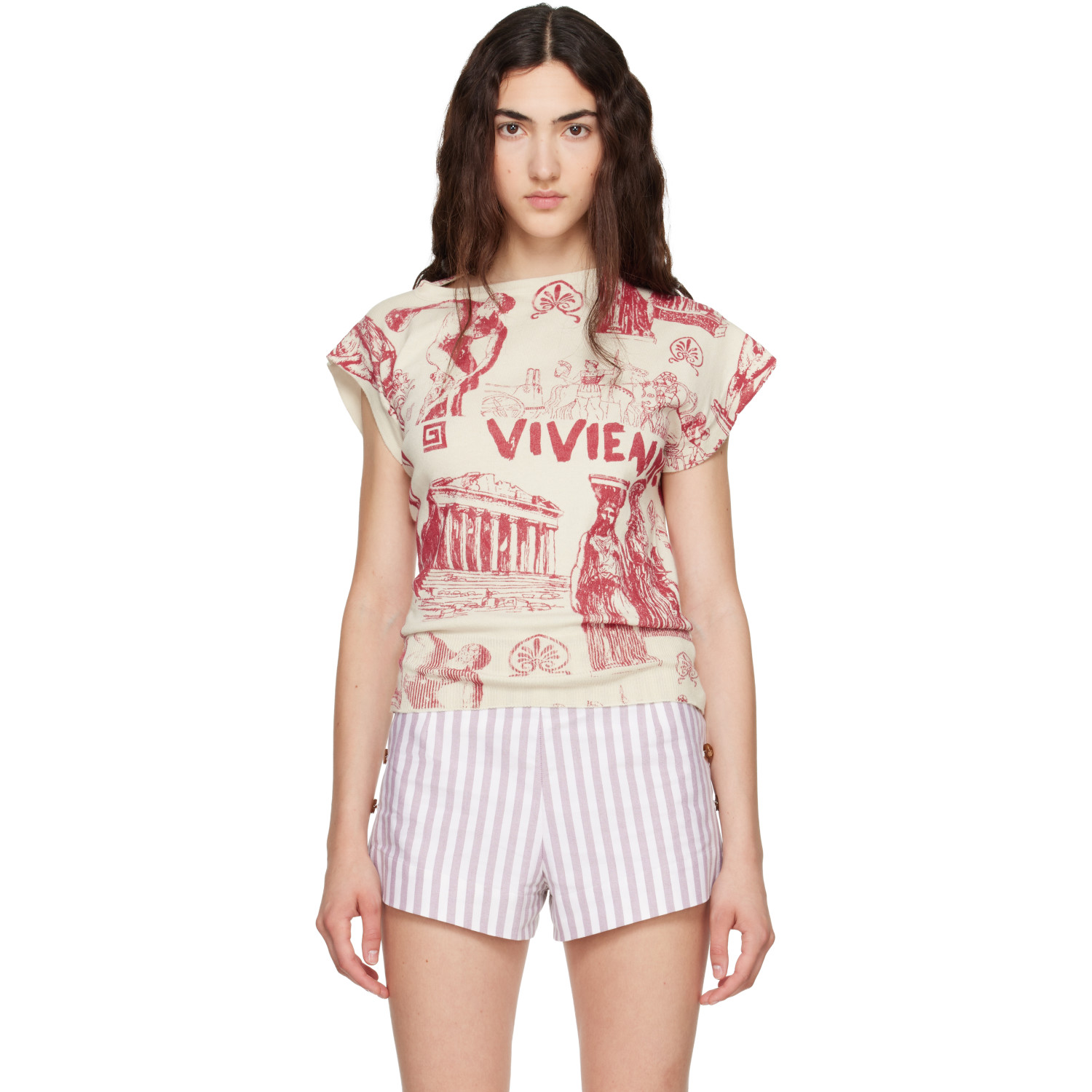 Vivienne Westwood Off-White Justine Top