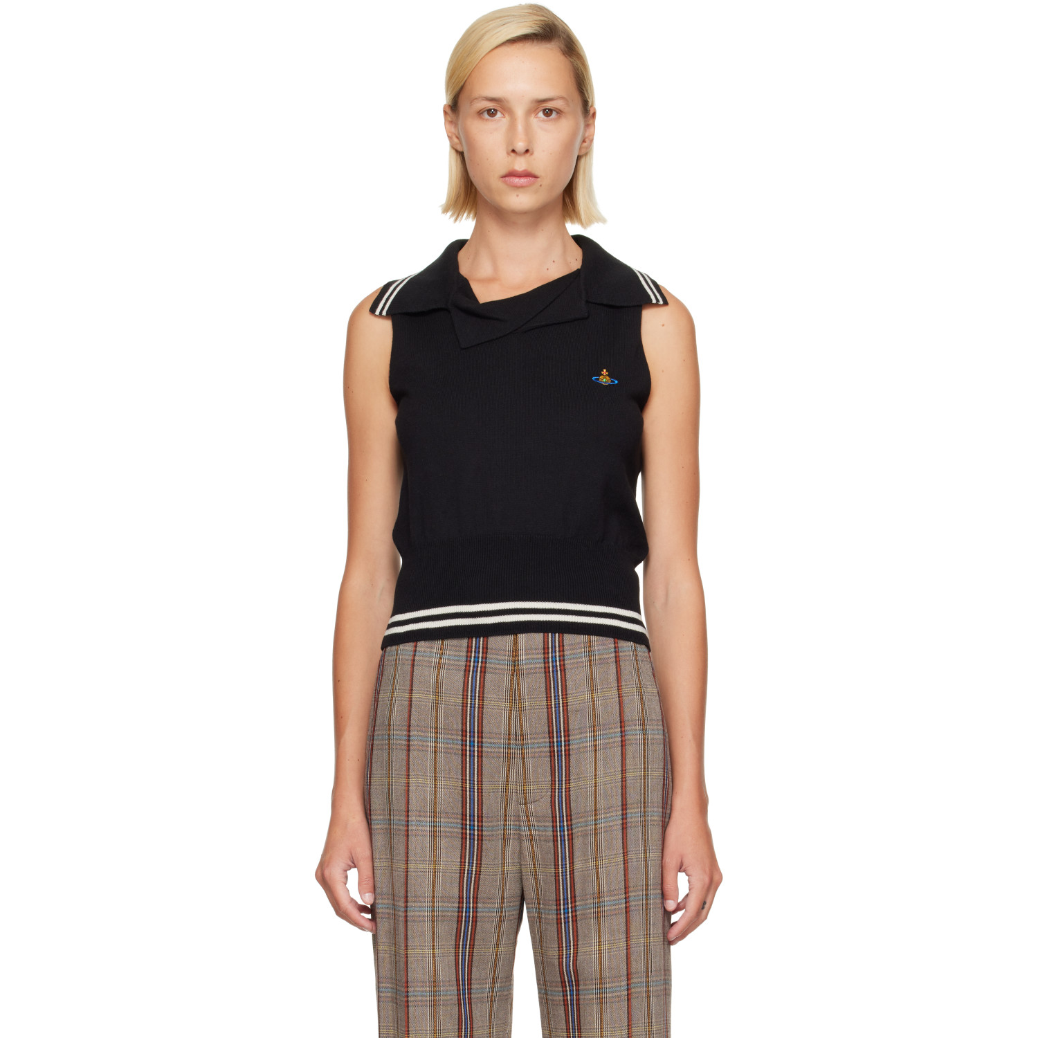 Vivienne Westwood Black Doubletake Top