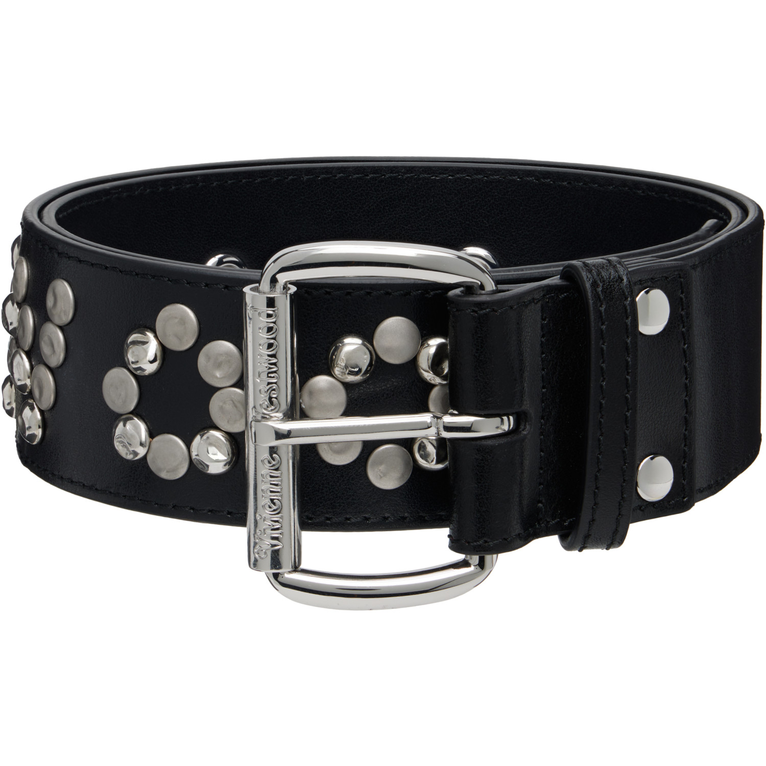 Vivienne Westwood Black Studded Belt