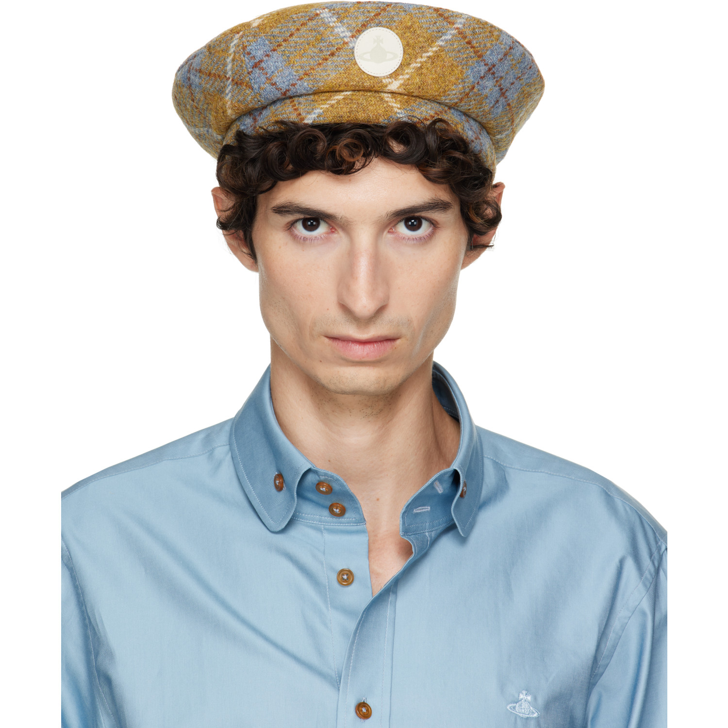 Vivienne Westwood Multicolor Tartan Beret