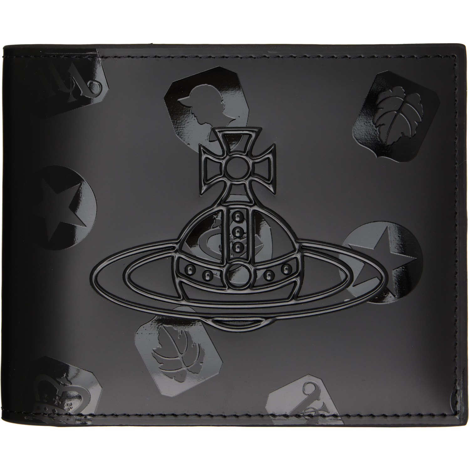 Vivienne Westwood Black Bifold Wallet