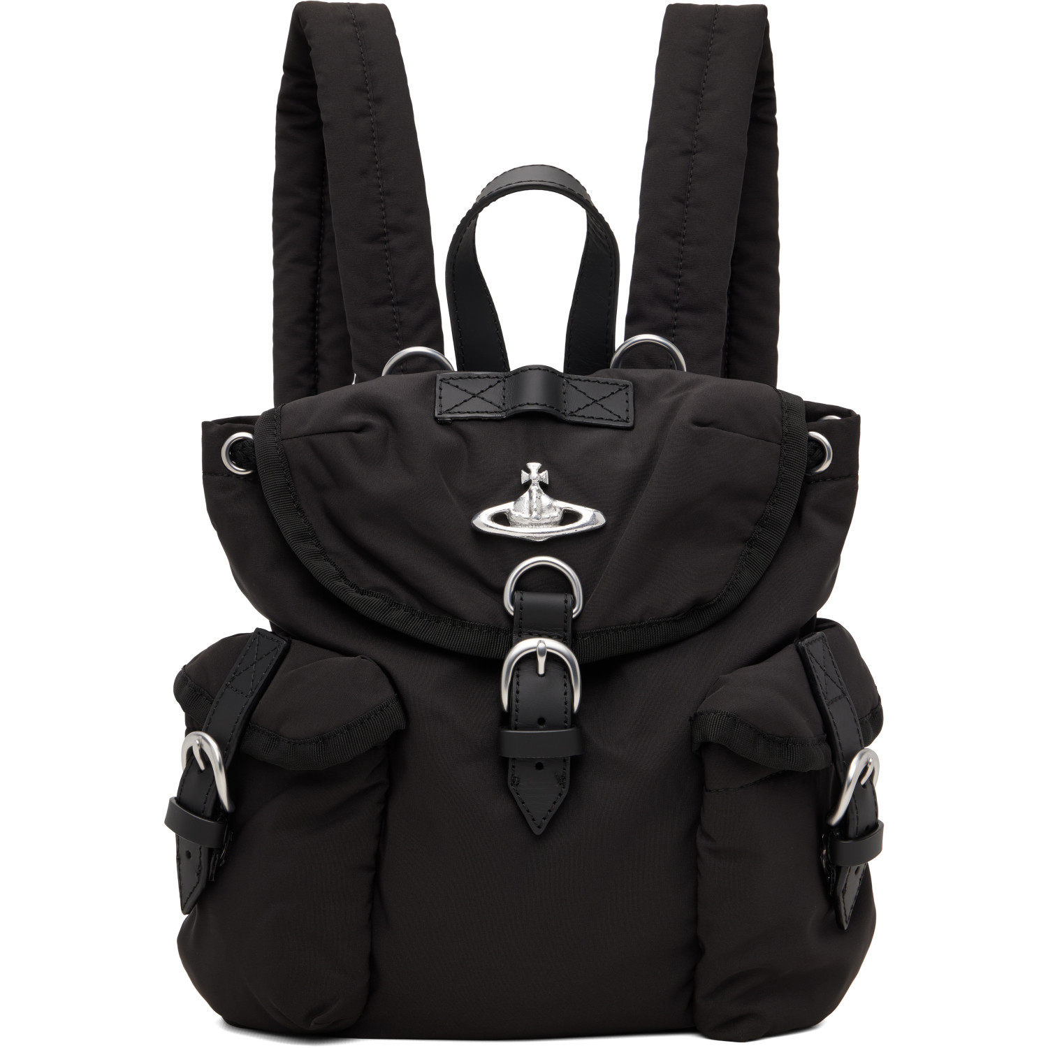 Vivienne Westwood Black Highland Small Backpack