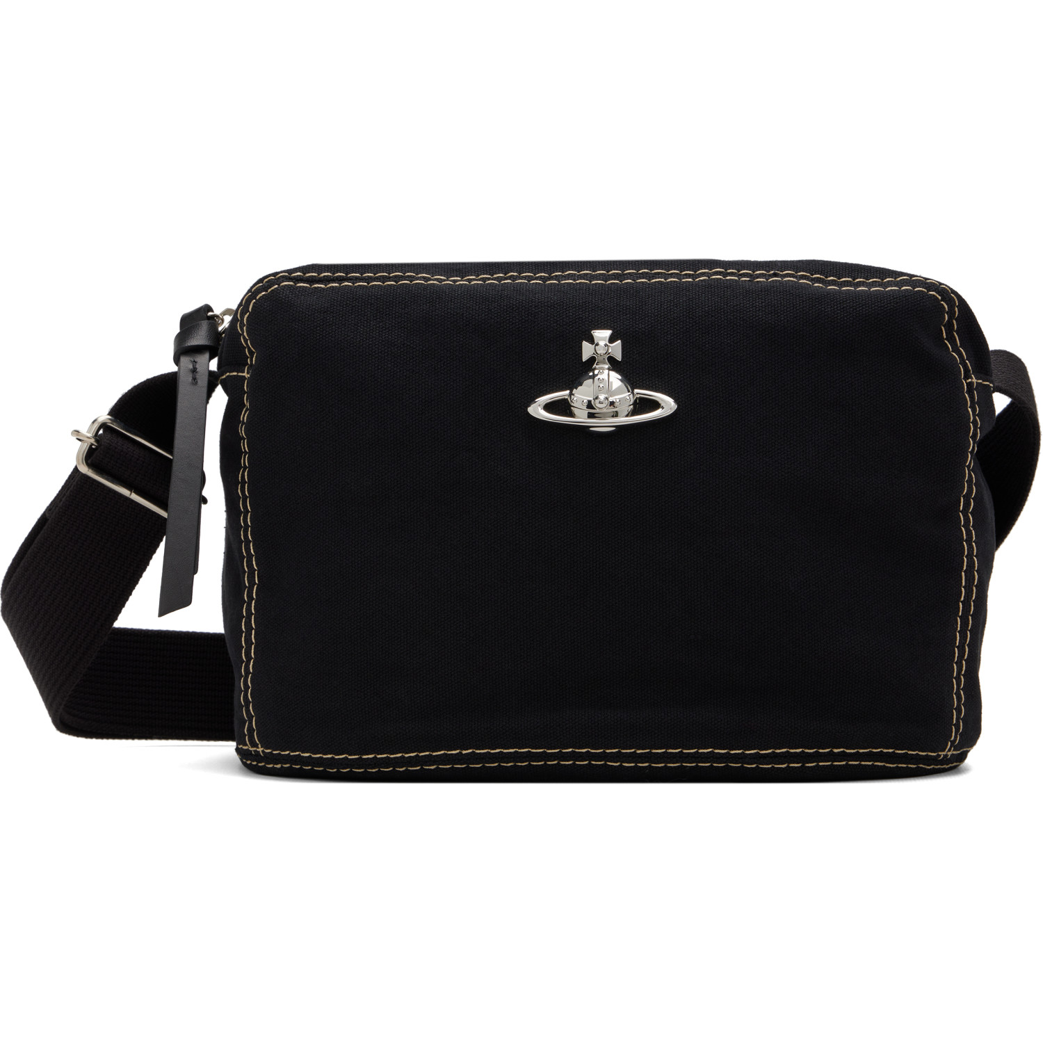 Vivienne Westwood Black Jude Crossbody Bag