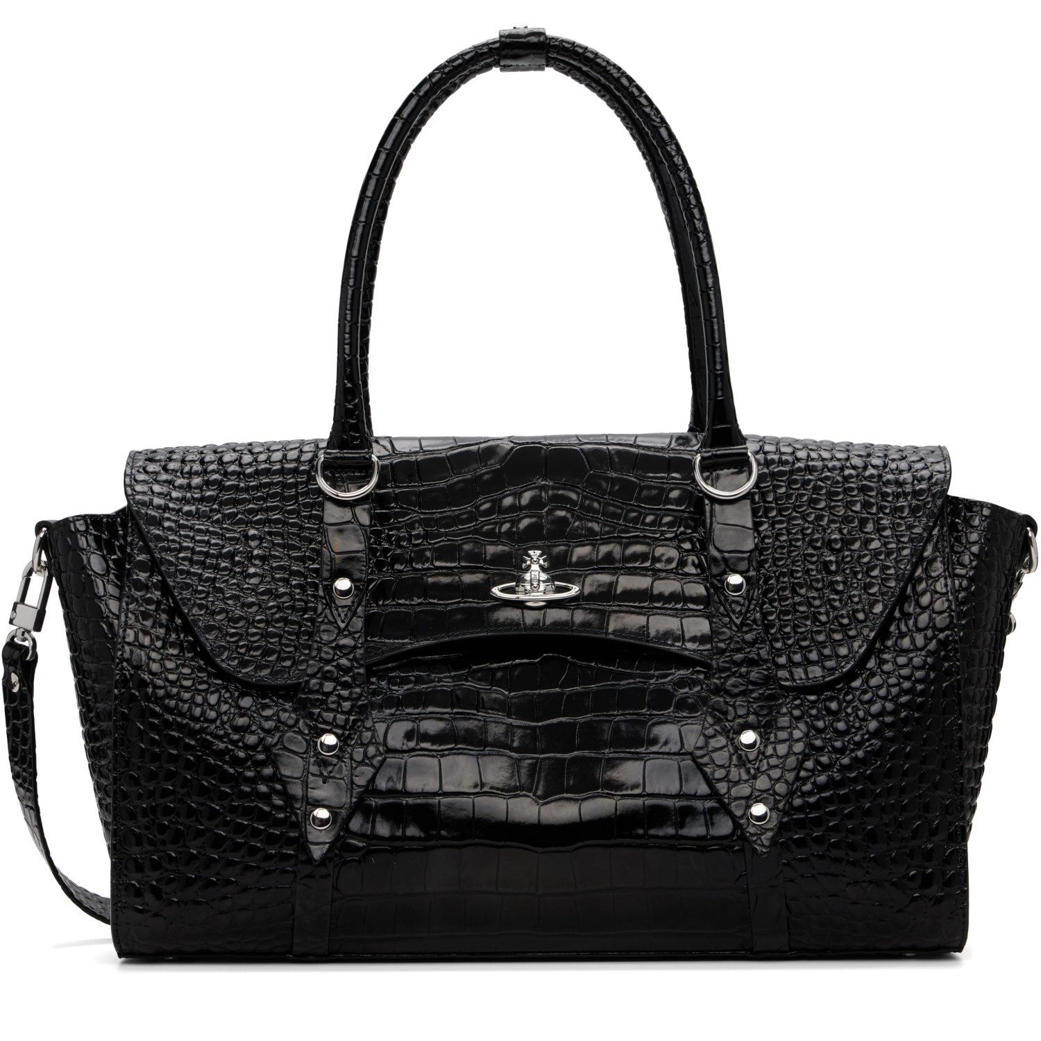Vivienne Westwood Black Bettina Medium Hand Bag