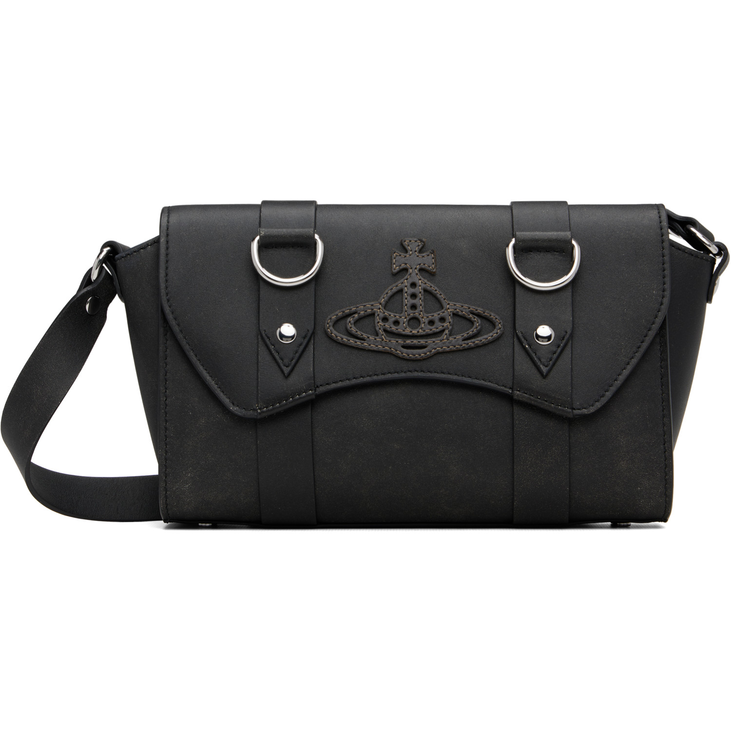 Vivienne Westwood Black Kimmy Crossbody Bag