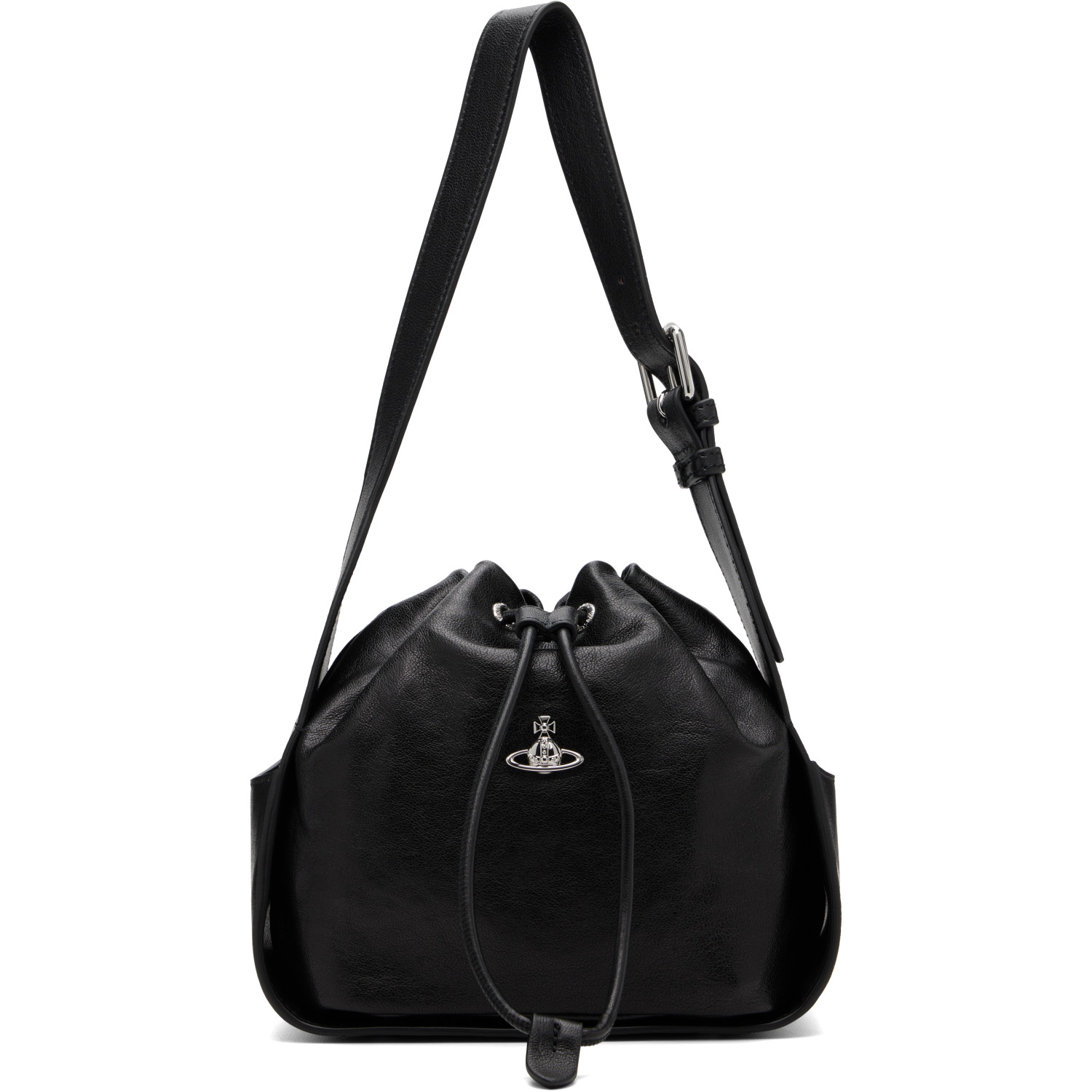 Vivienne Westwood Black Stacey Bucket Bag