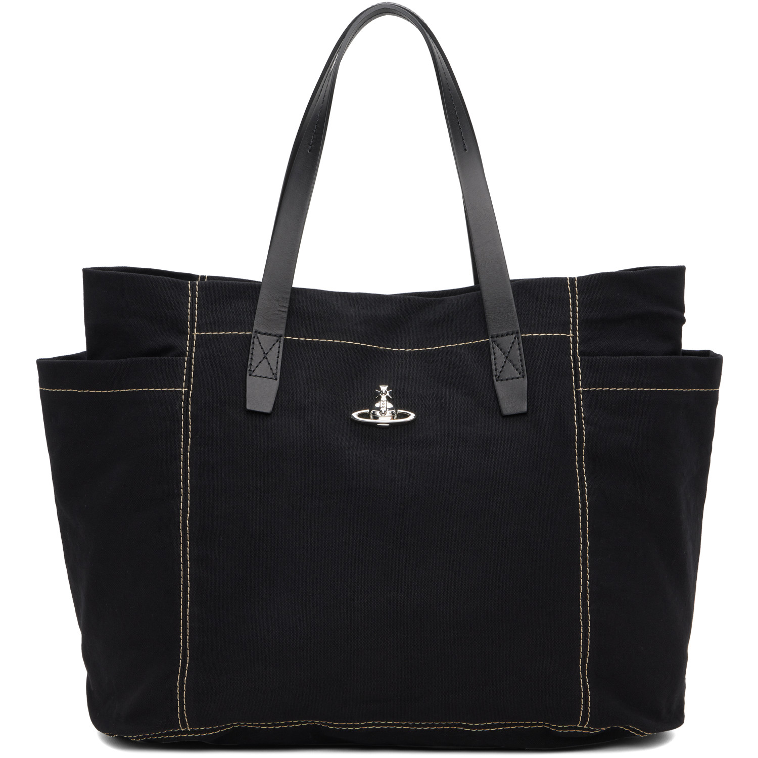 Vivienne Westwood Black Henry Medium Tote