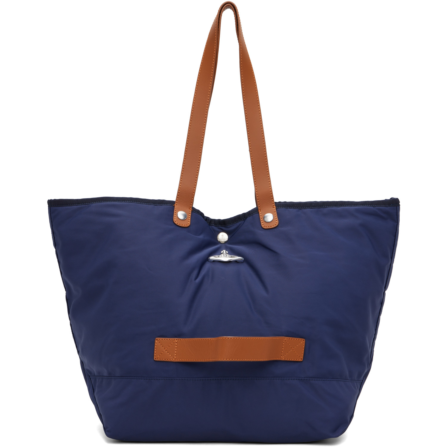 Vivienne Westwood Blue Utility Shopper Tote