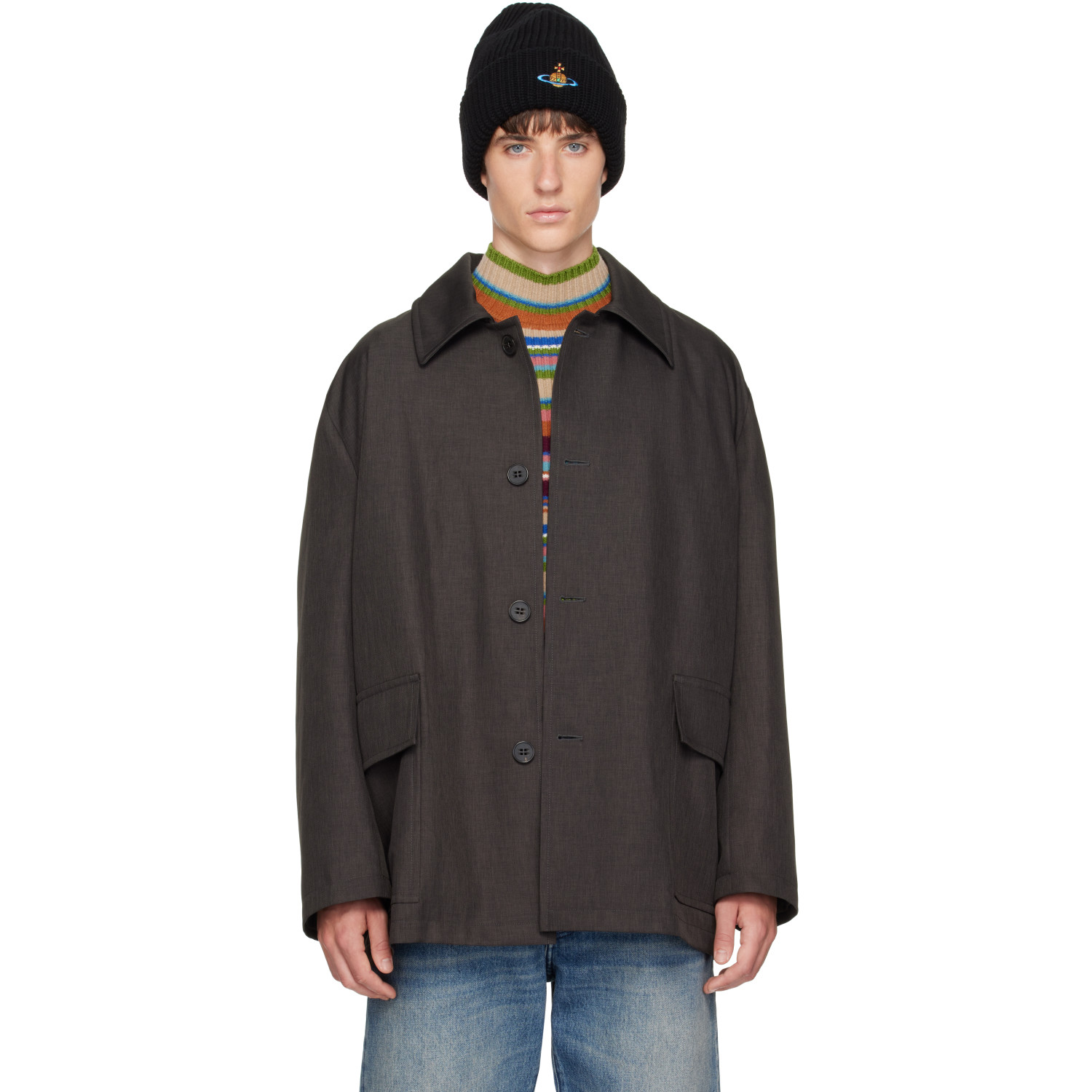 Vivienne Westwood Gray Donkey Jacket