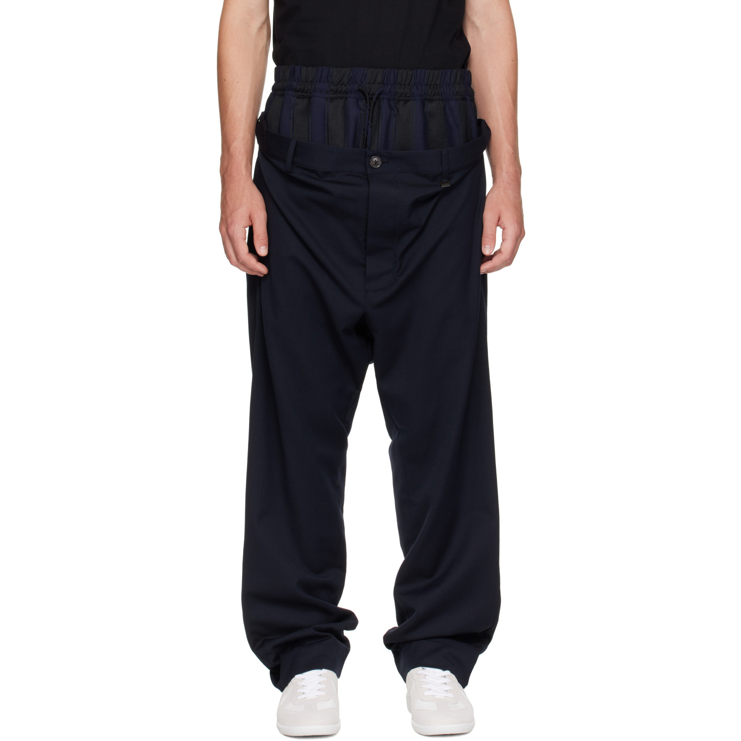 Vivienne Westwood Navy Builder Trousers