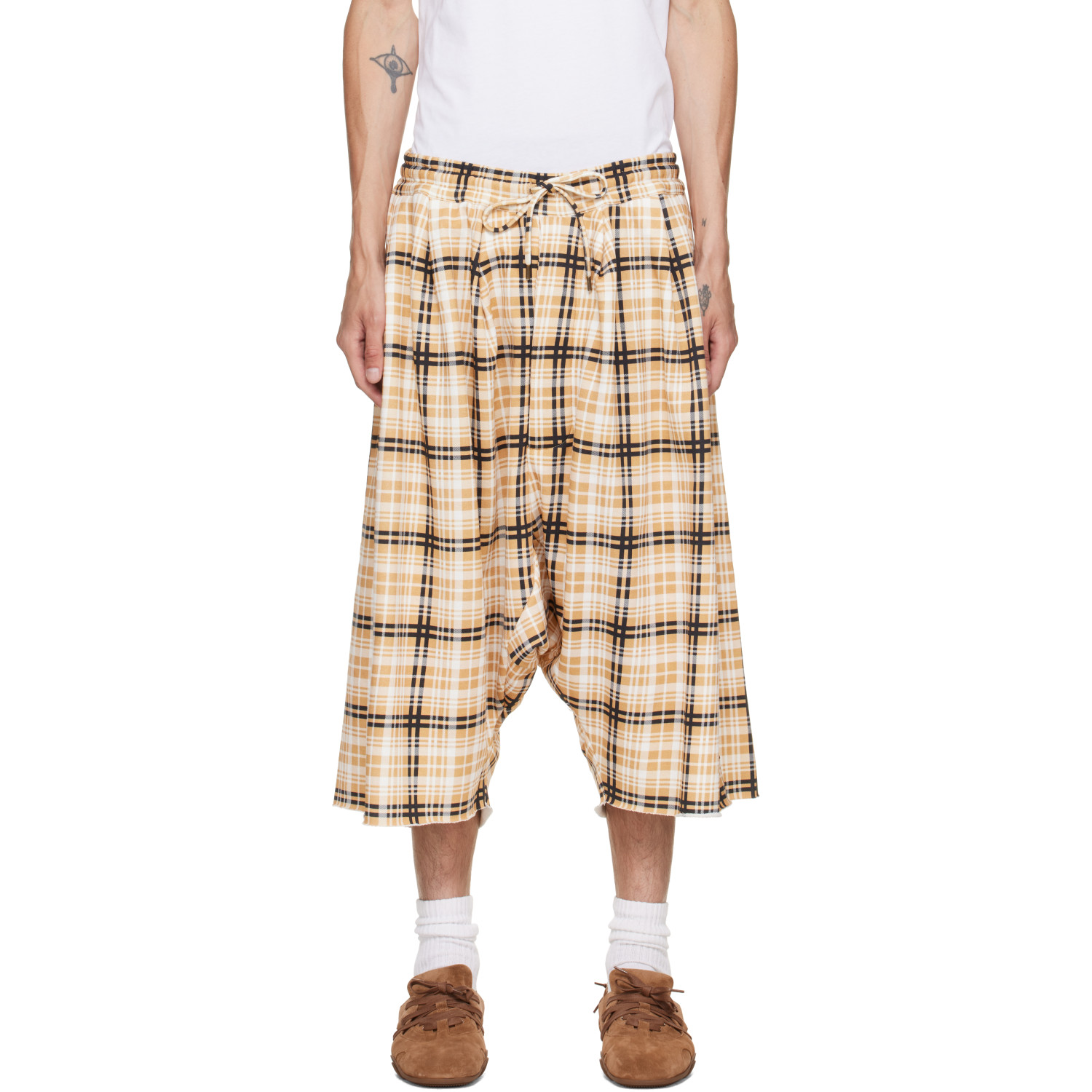 Vivienne Westwood Yellow Balloon Shorts