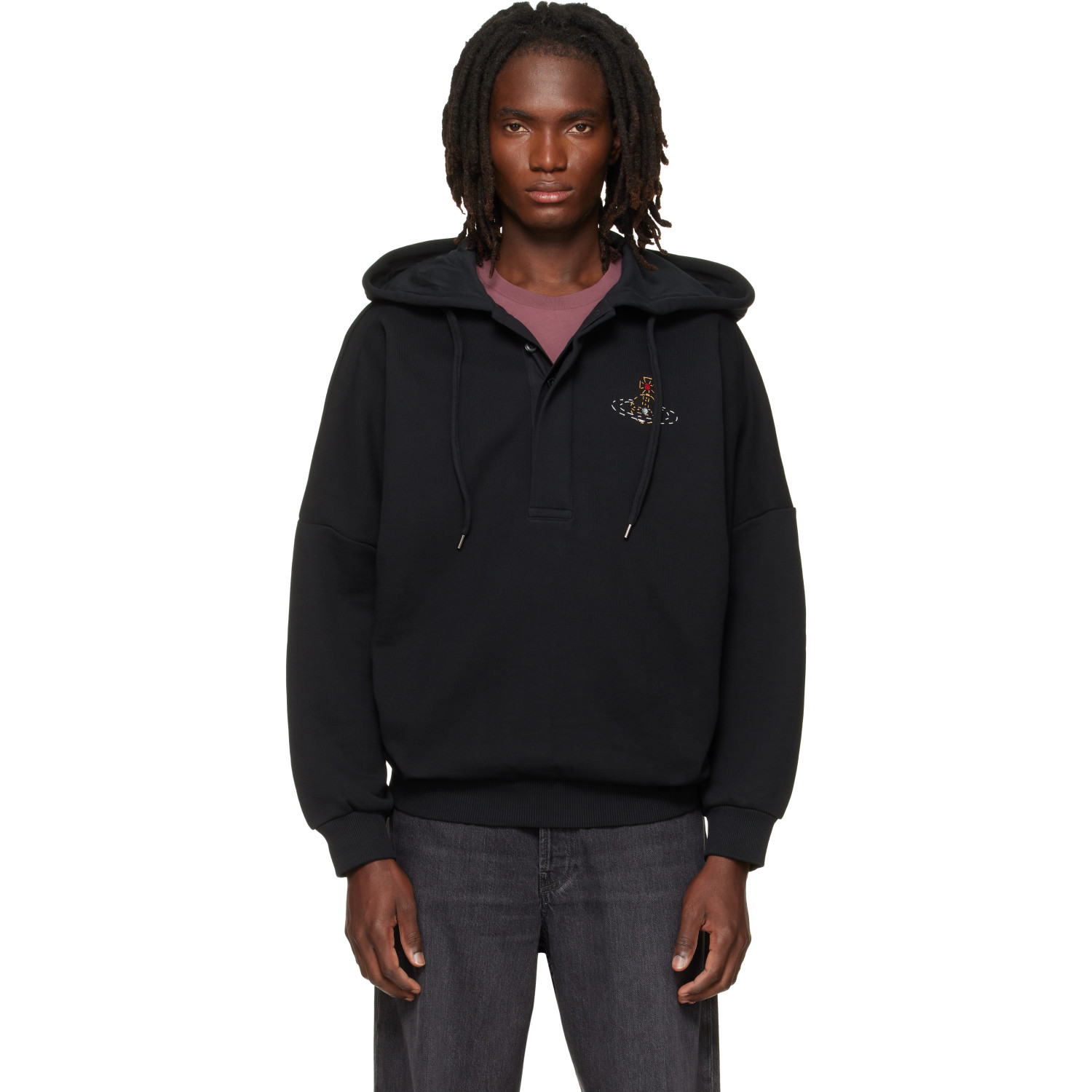 Vivienne Westwood Black Batwing Hoodie