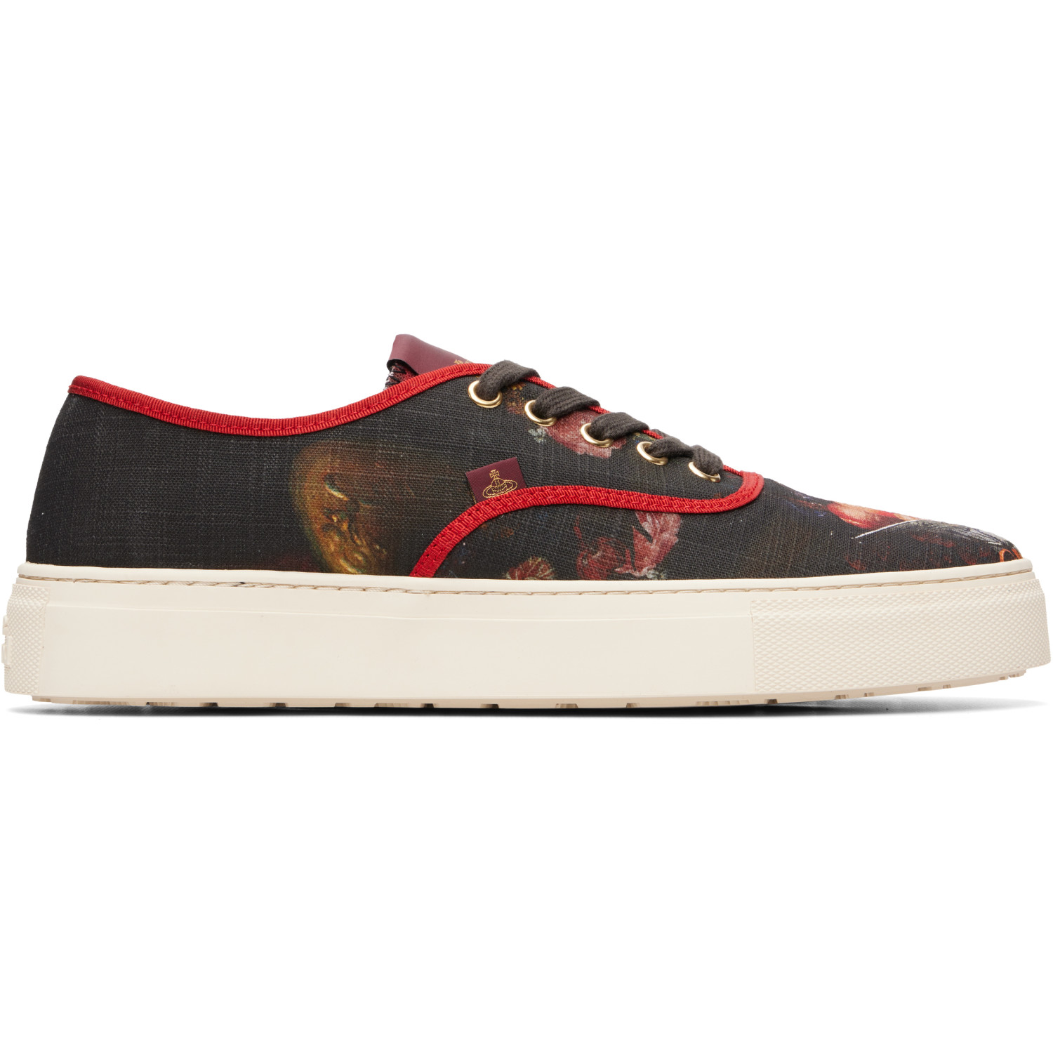 Vivienne Westwood Black & Red Trucker Sneakers