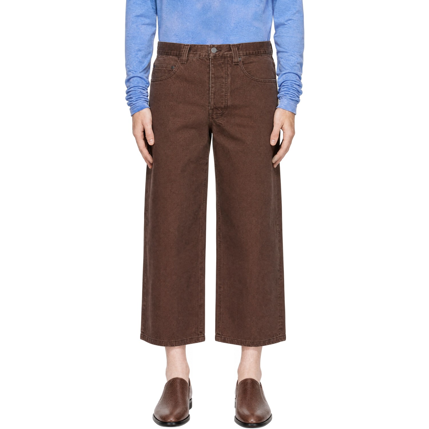 colbo Brown Big Pocket Jeans