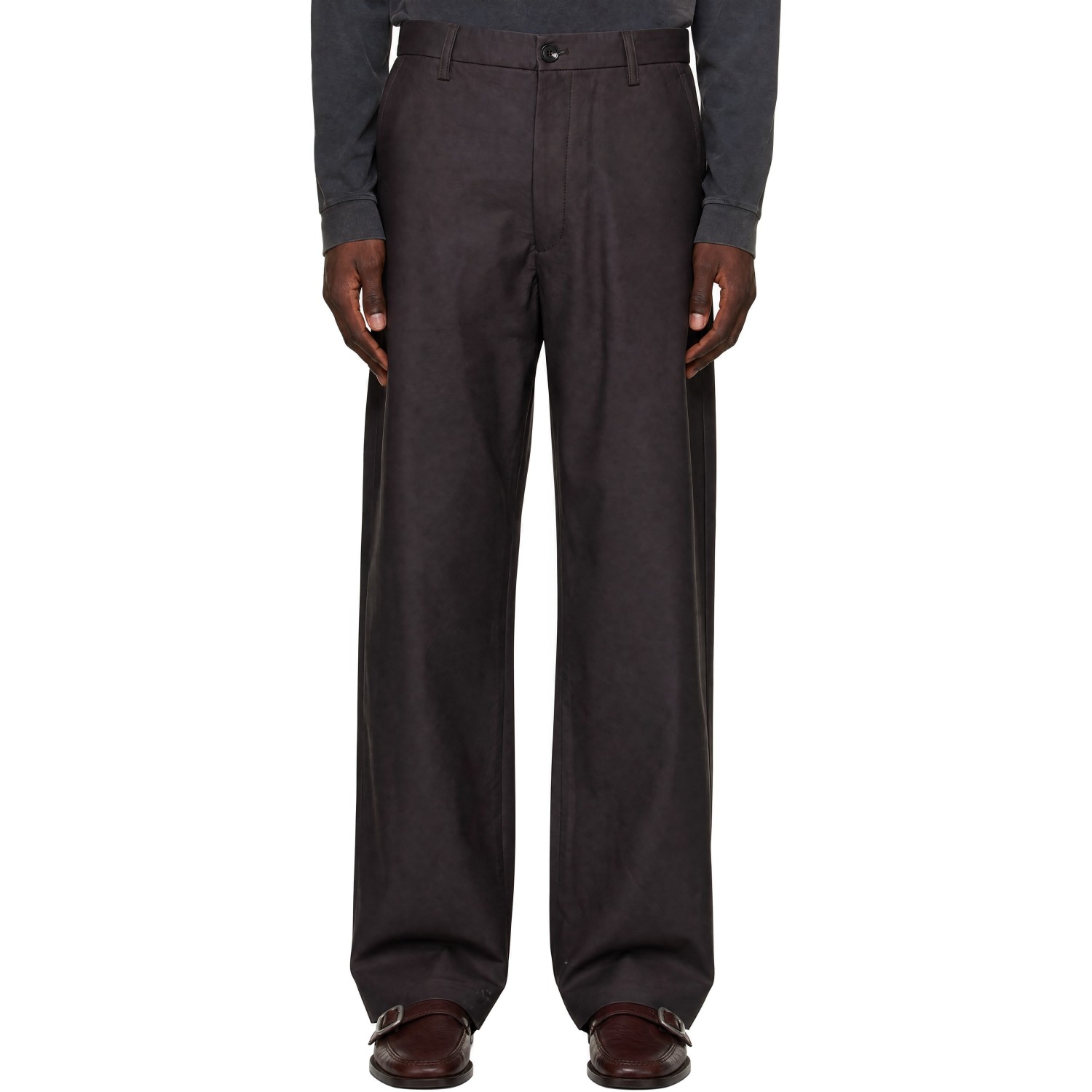 colbo Purple Chino Trousers