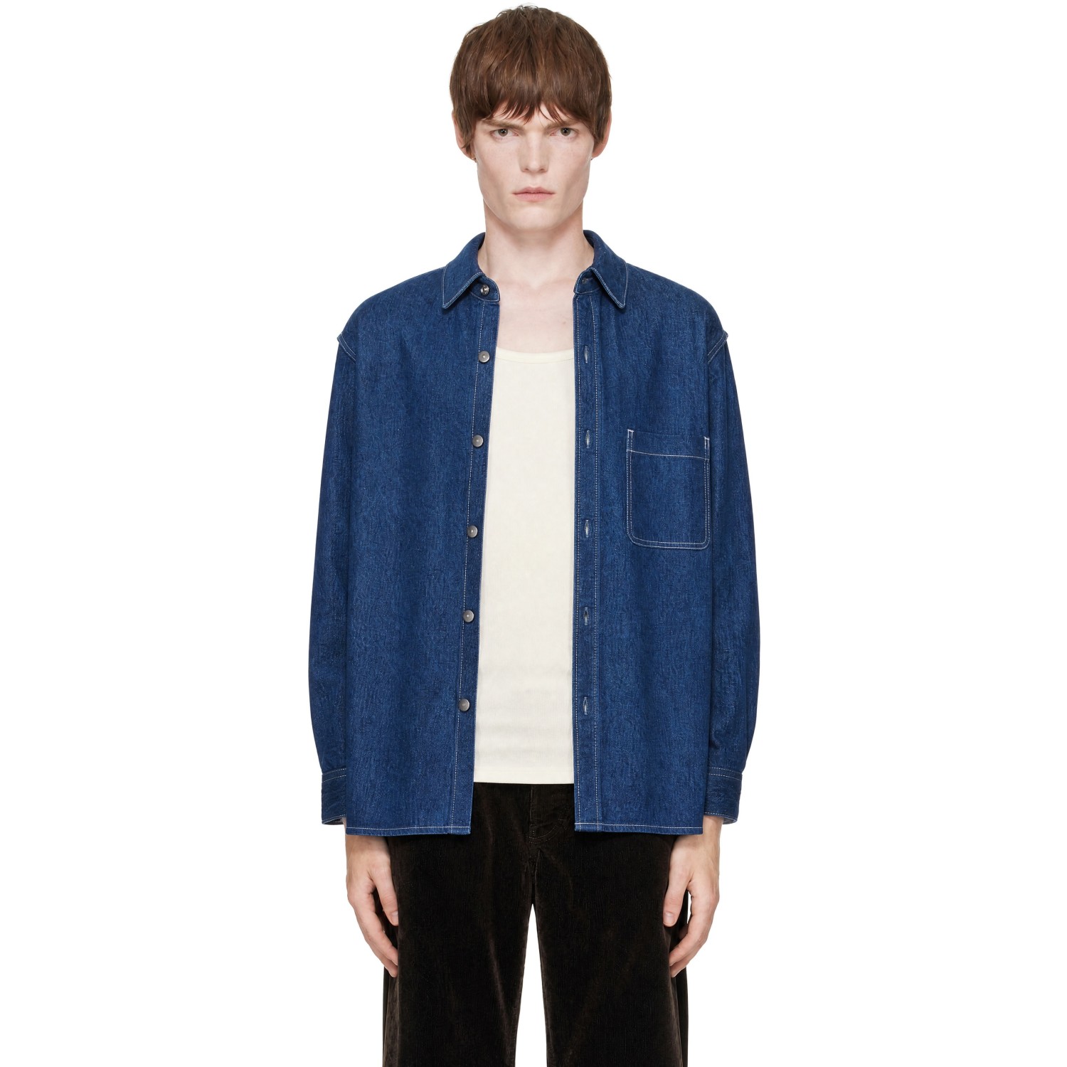 colbo Blue Denim Overshirt