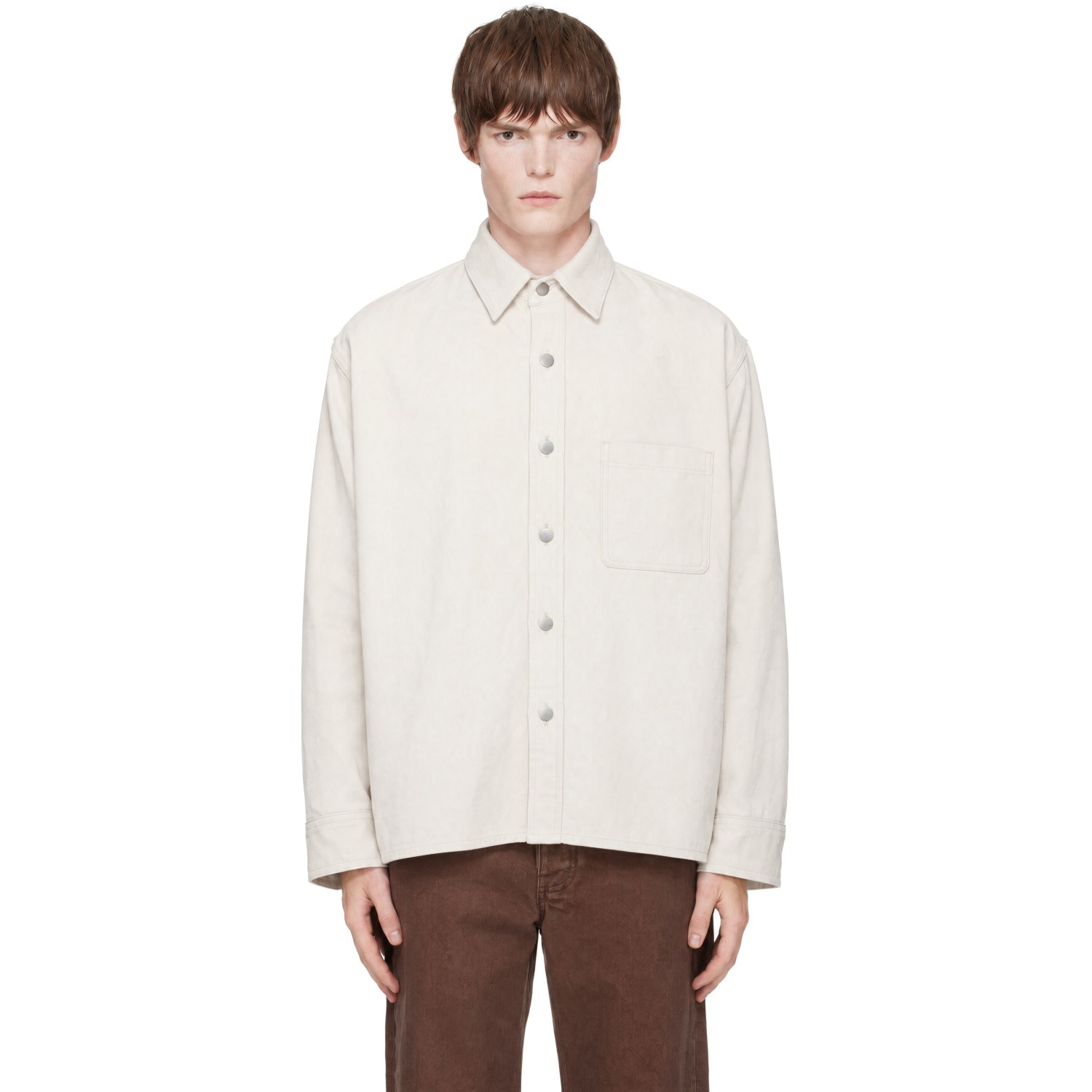 colbo Off-White Denim Overshirt