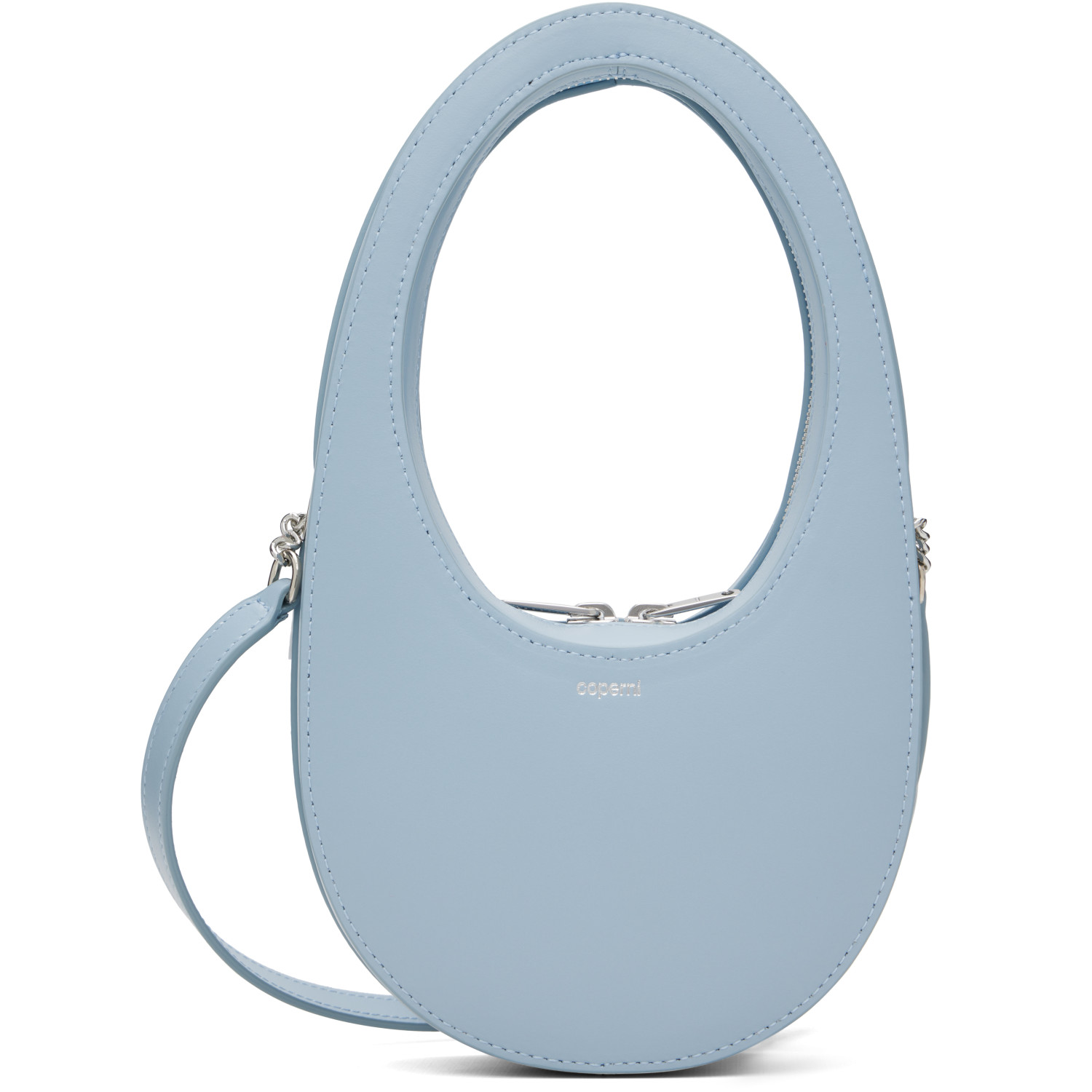 Coperni Blue Crossbody Mini Swipe Bag