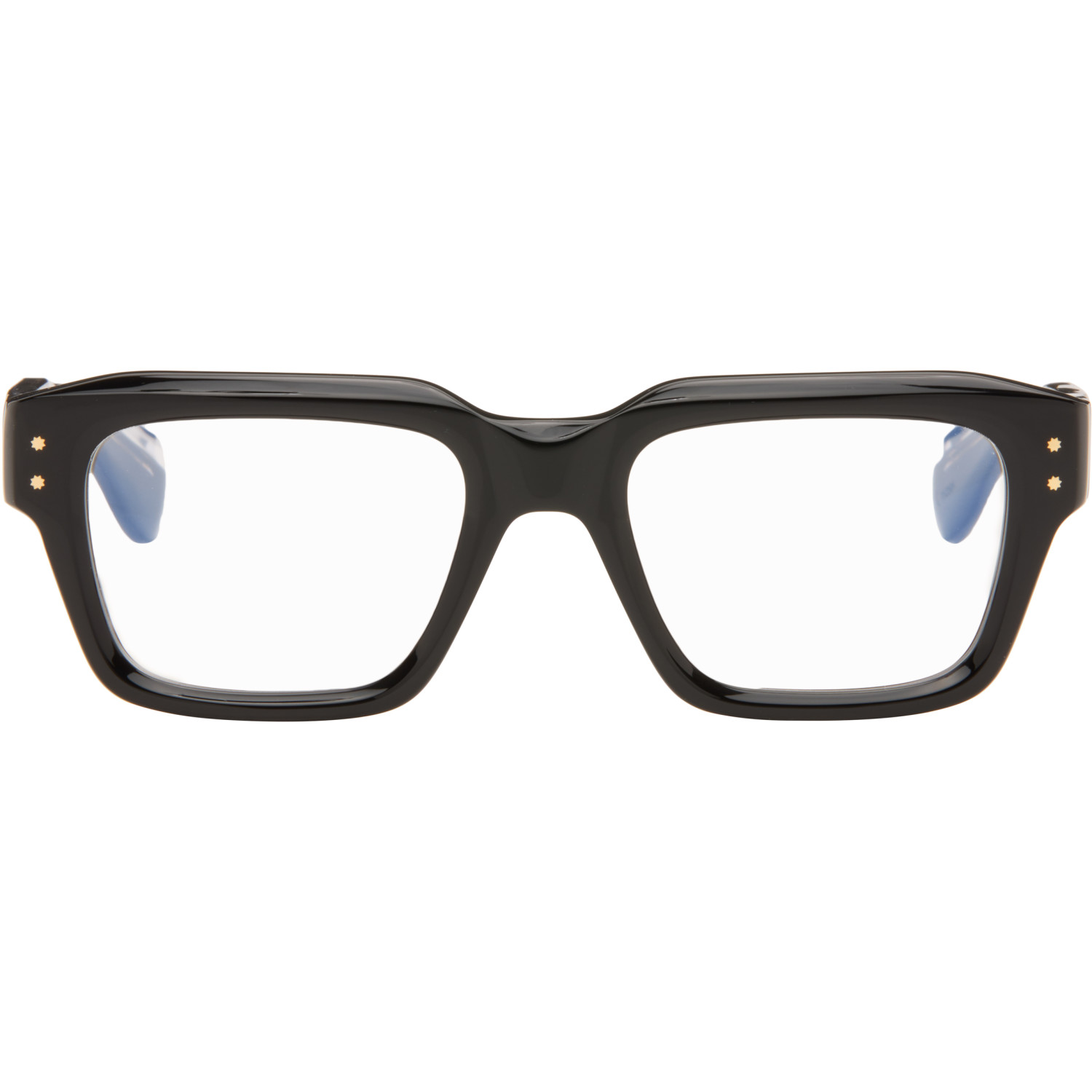 Cutler and Gross Black 1432 Square Optical Glasses
