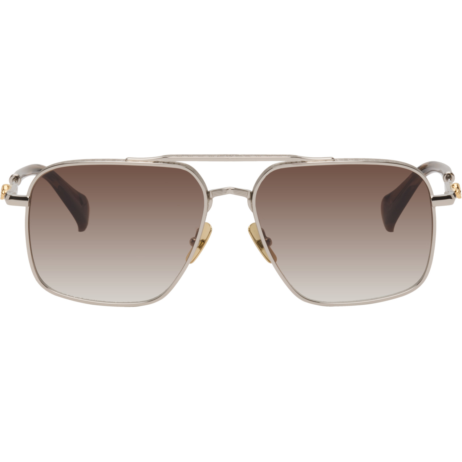 Cutler and Gross Silver The Great Frog Edition Ganton Navigator Sunglasses