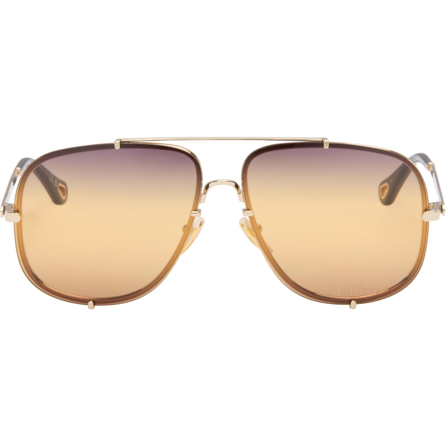 Chloé Gold Ivy Sunglasses