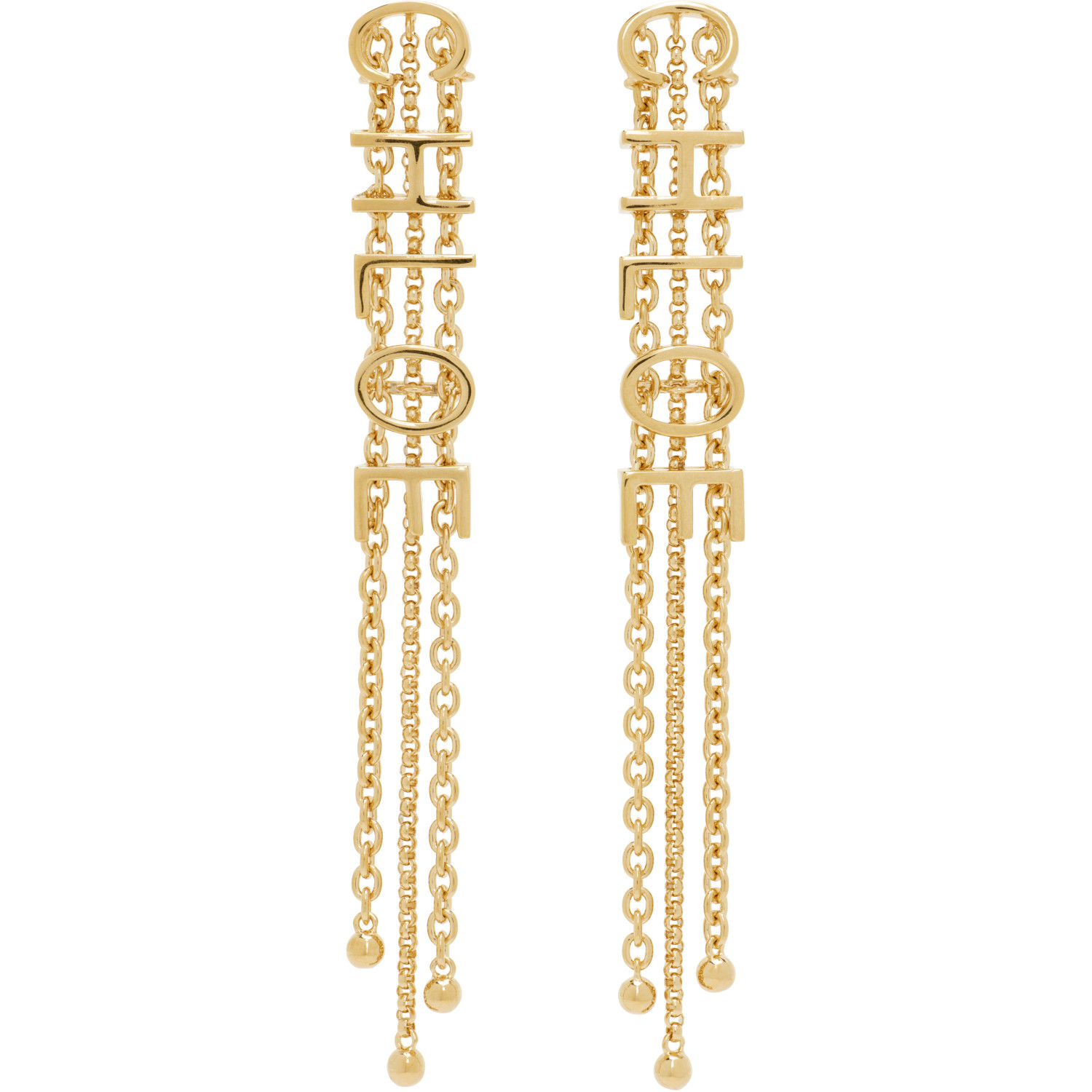 Chloé Logo Earrings