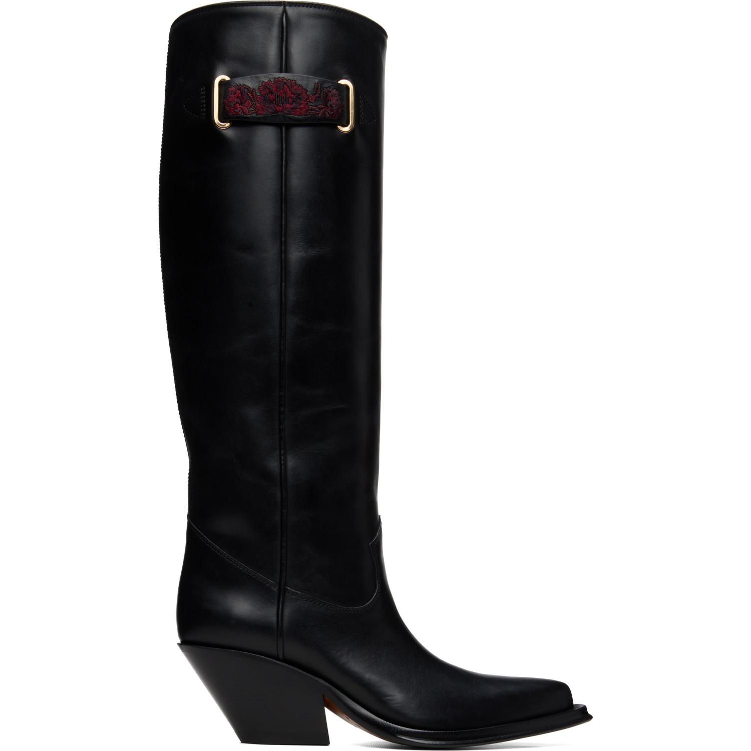 Chloé Black Azelan Tall Boots