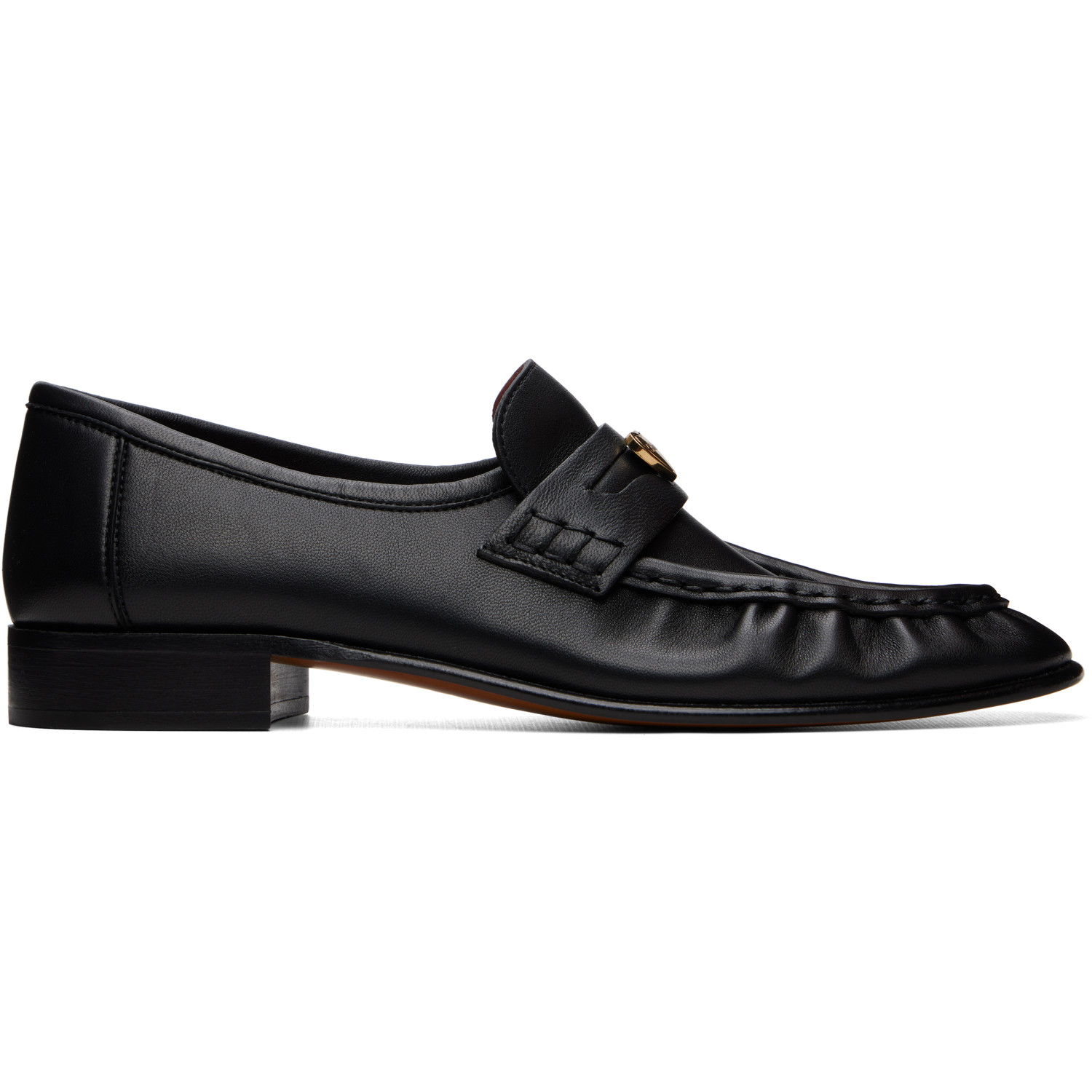 Chloé Black Letti Loafers