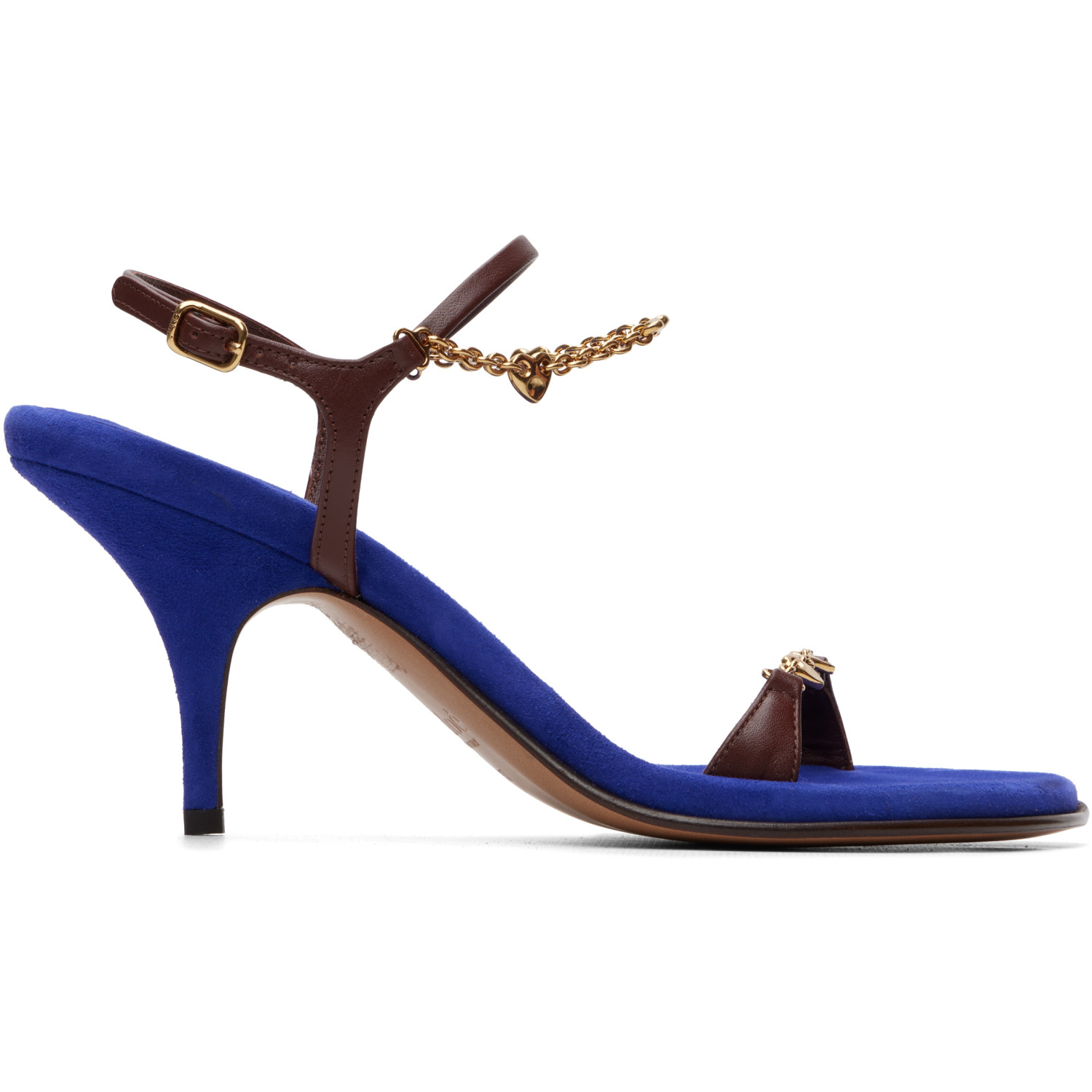 Chloé Blue Zia Heeled Sandals