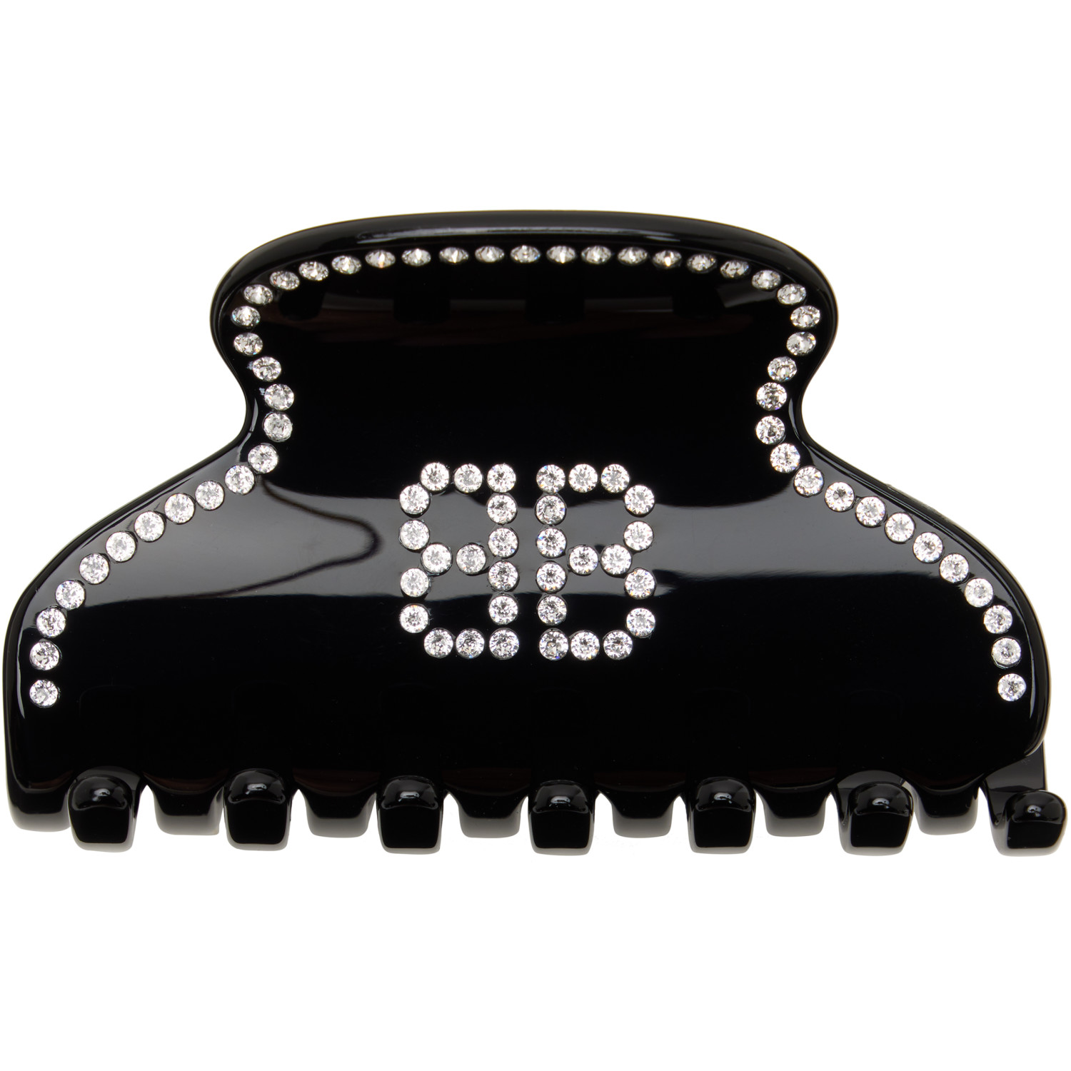 Balenciaga Black Holli 'BB' Hair Clip