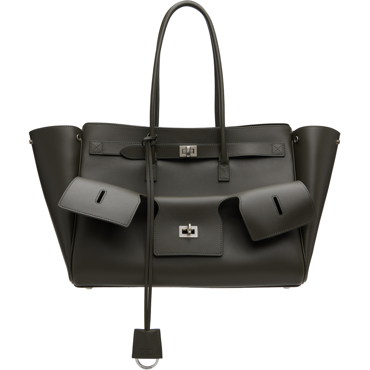 Balenciaga Khaki Bel Air M Carry All Bag