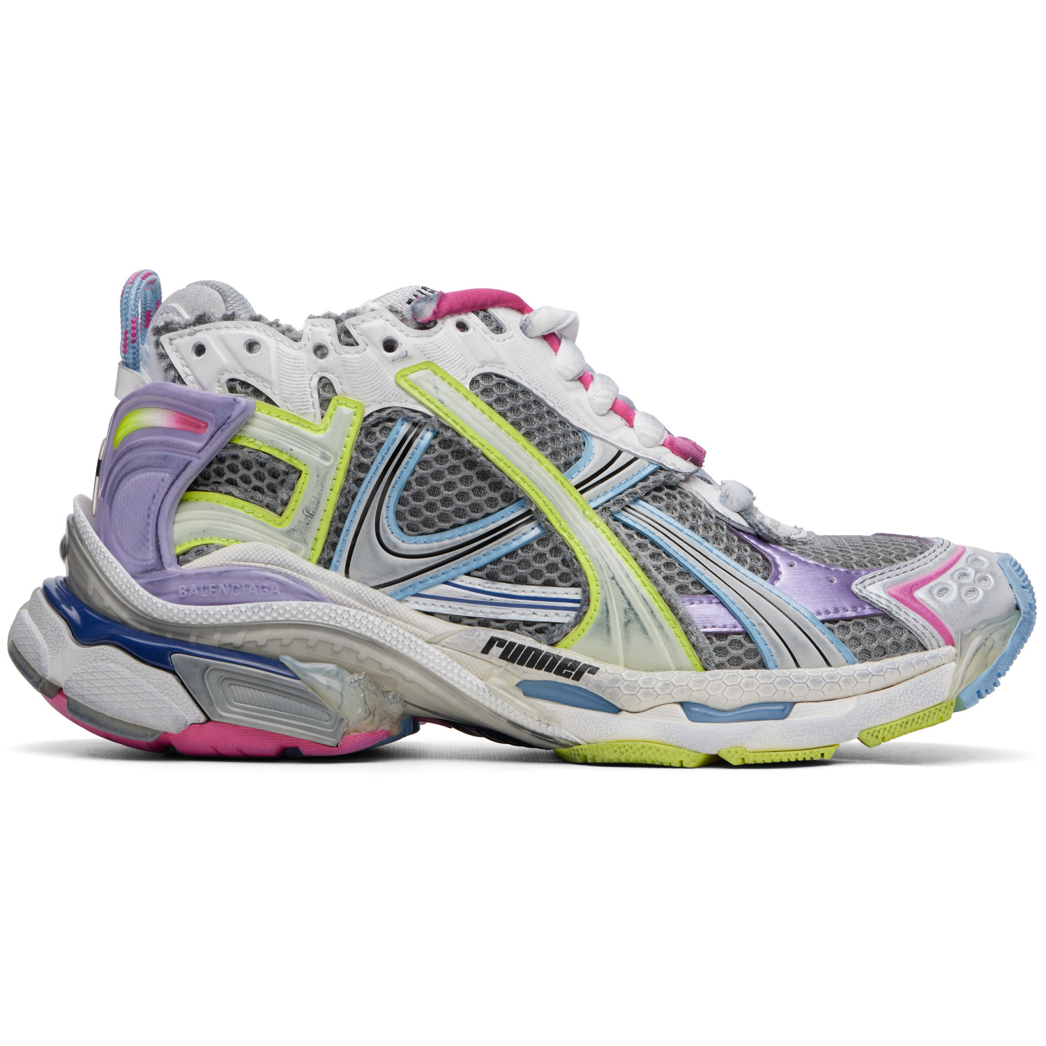 Balenciaga Multicolor Runner Sneakers
