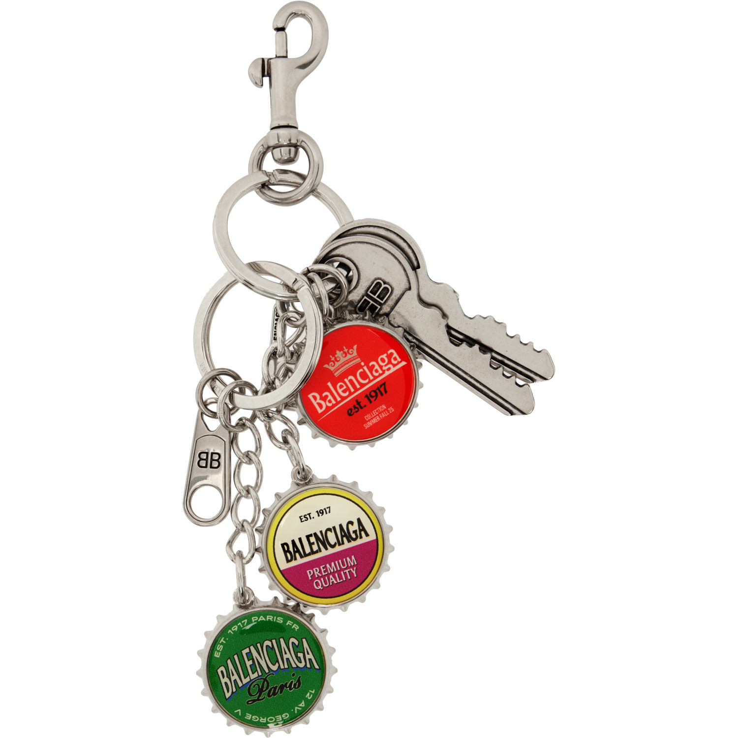 Balenciaga Bottle Caps Keychain