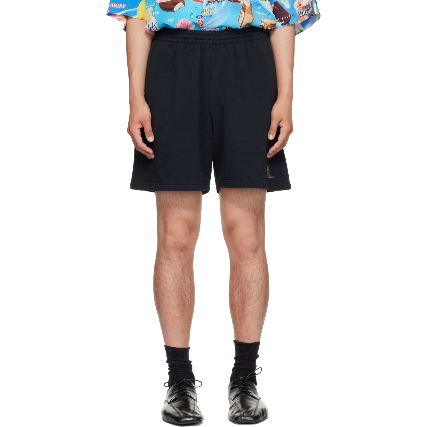 Balenciaga Black Nano BB Shorts