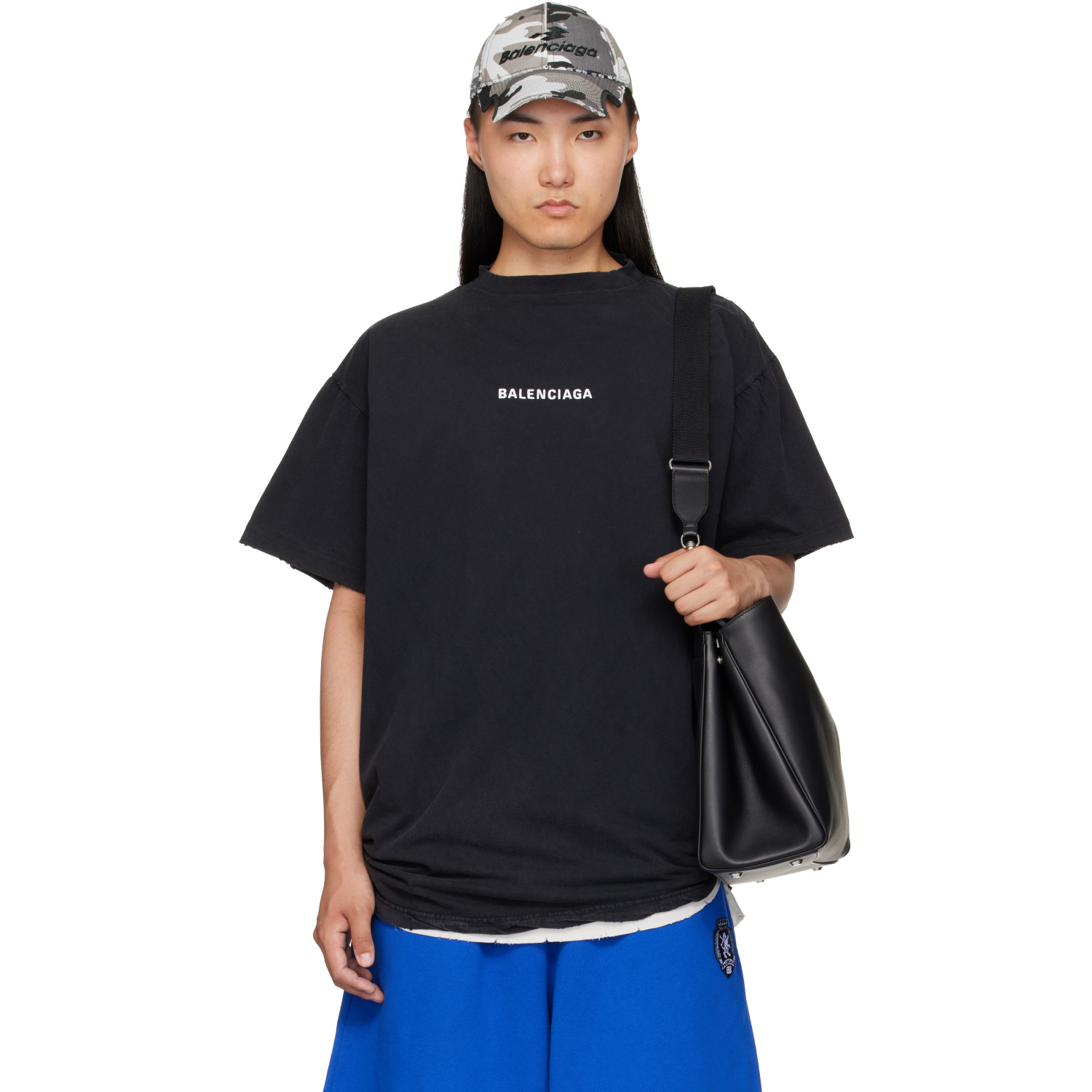 Balenciaga Black Double T-Shirt