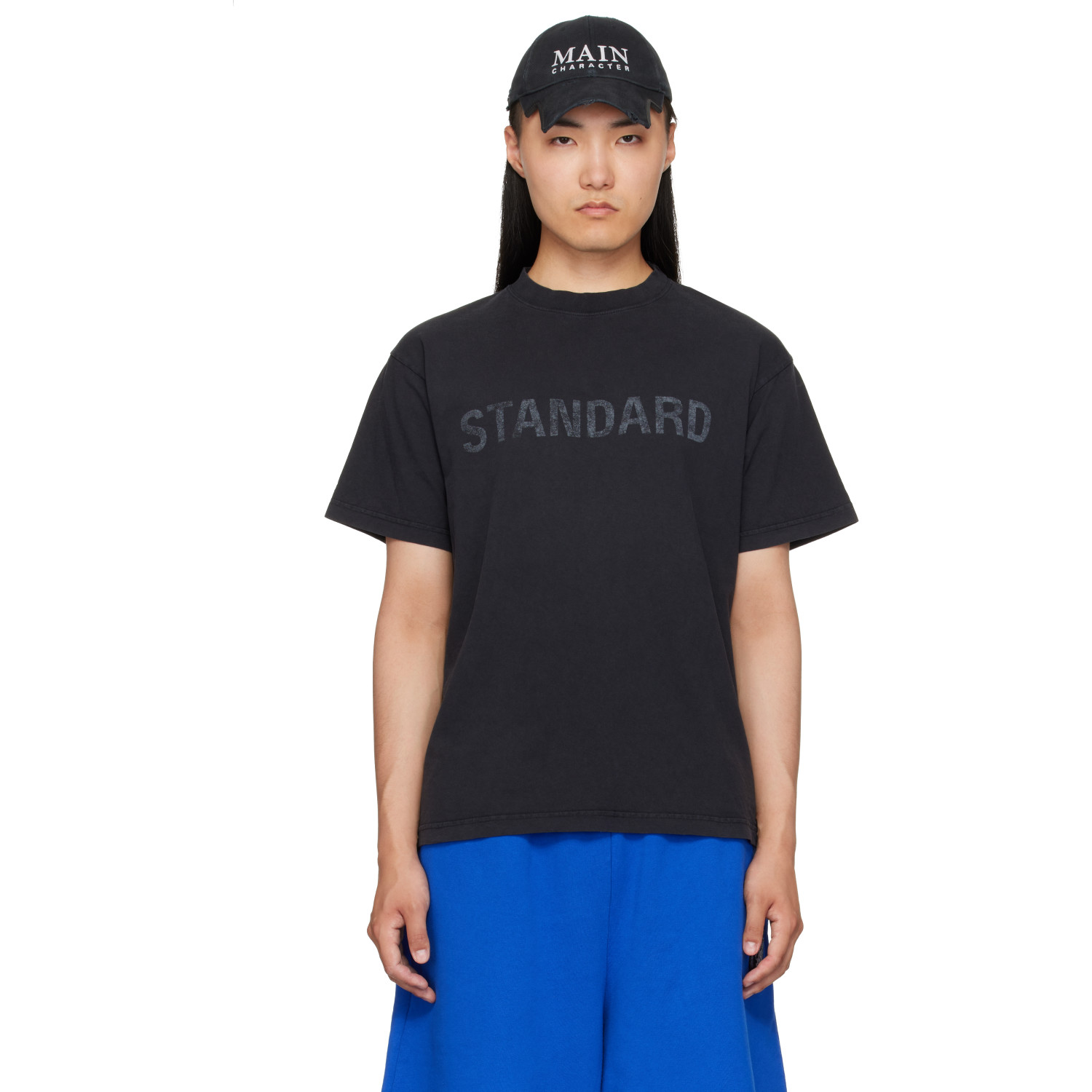 Balenciaga Black 'Standard' T-Shirt