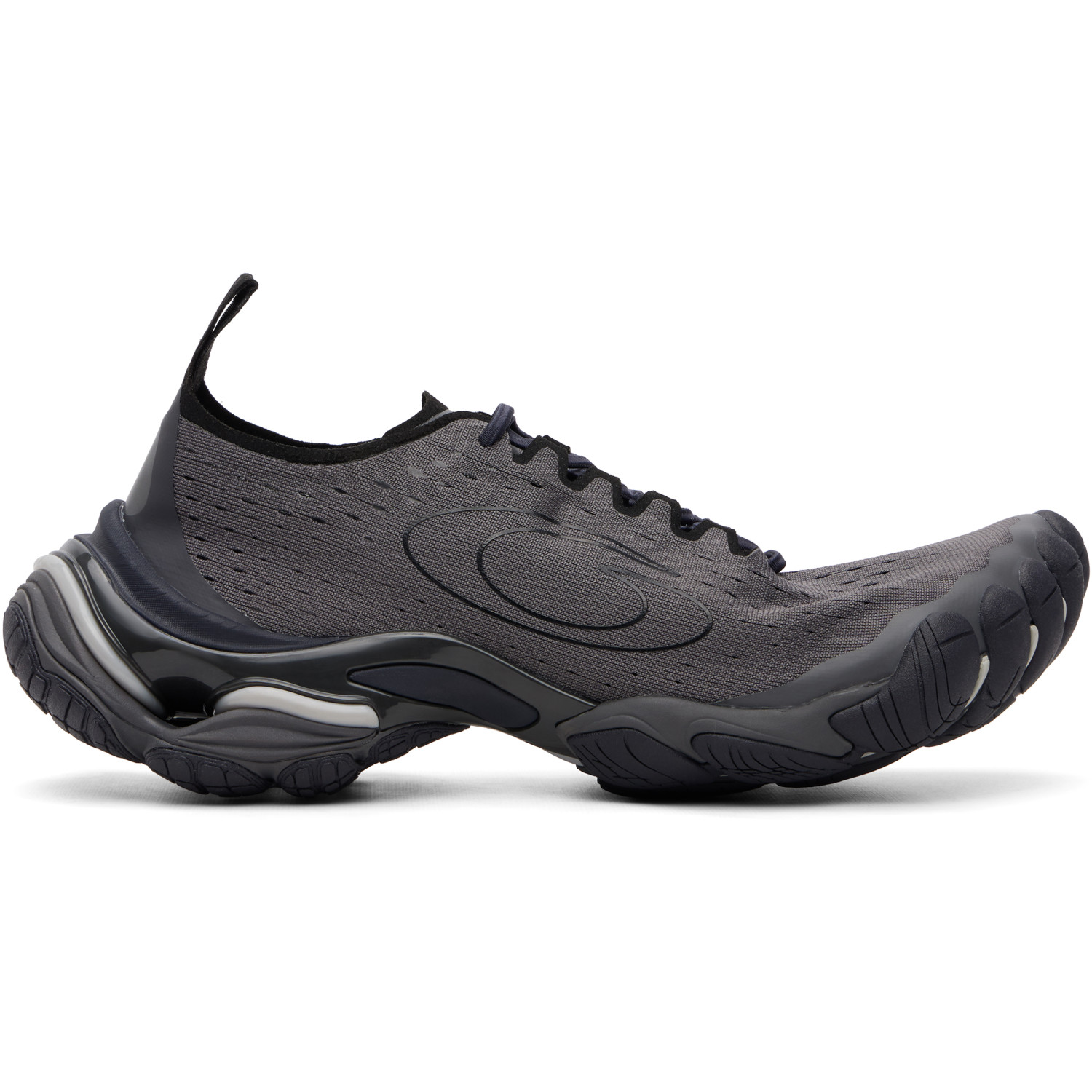 Balenciaga Gray Anatomic Runner Sneakers