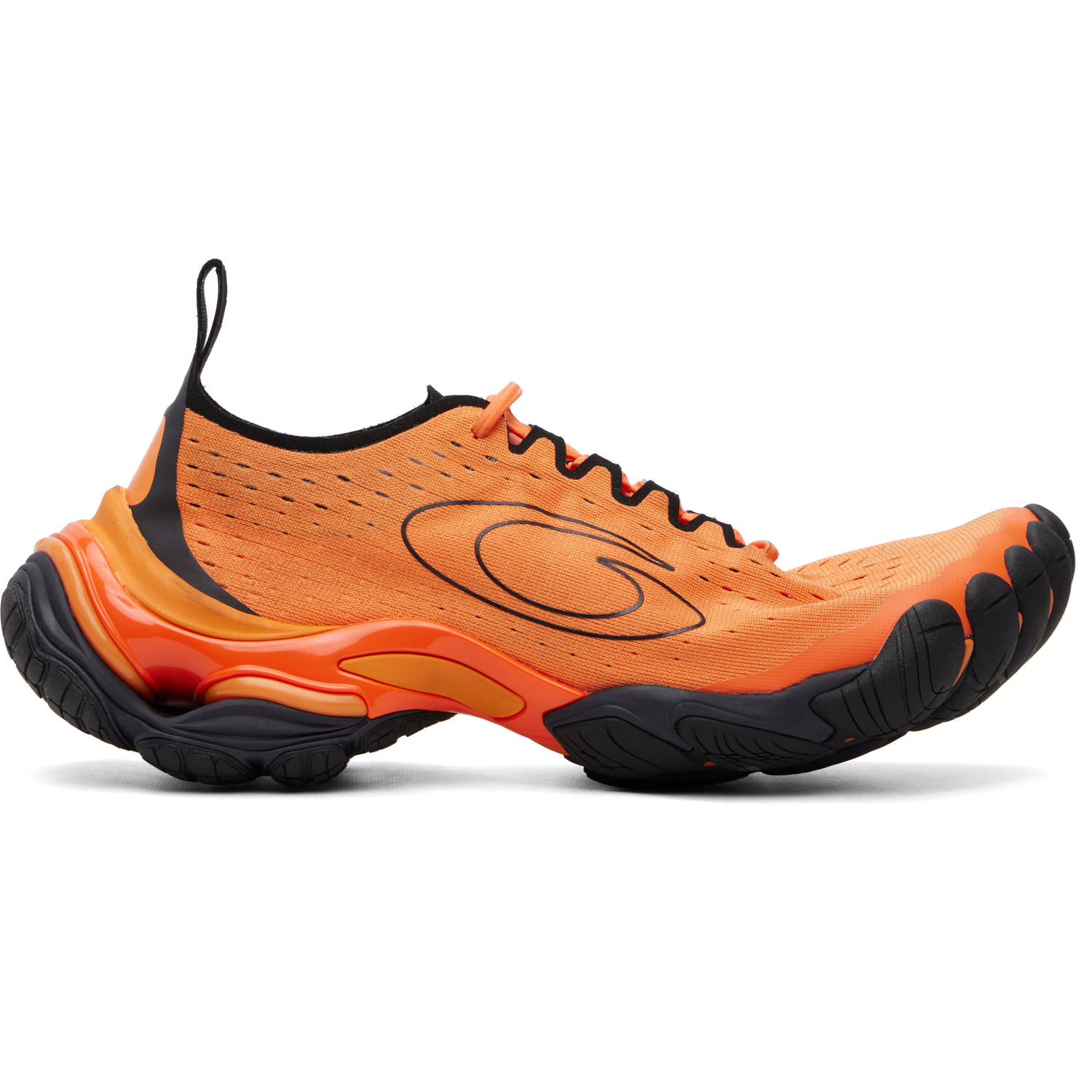 Balenciaga Orange Anatomic Runner Sneakers